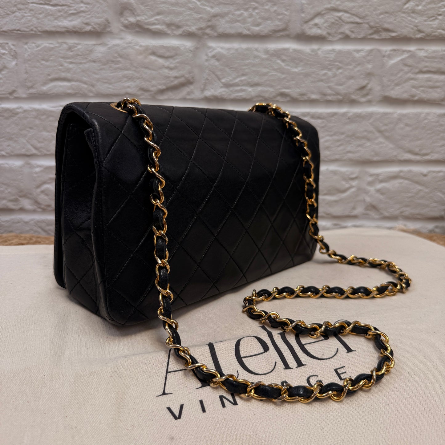 Chanel 1989 Classic Medium Rectangle Full Flap