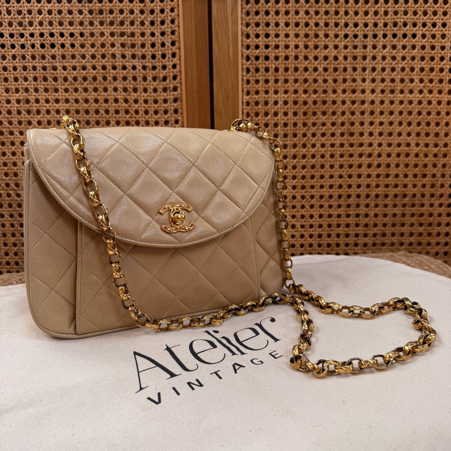 Chanel Ultra Rare Limited Edition Bijoux Chain in beige