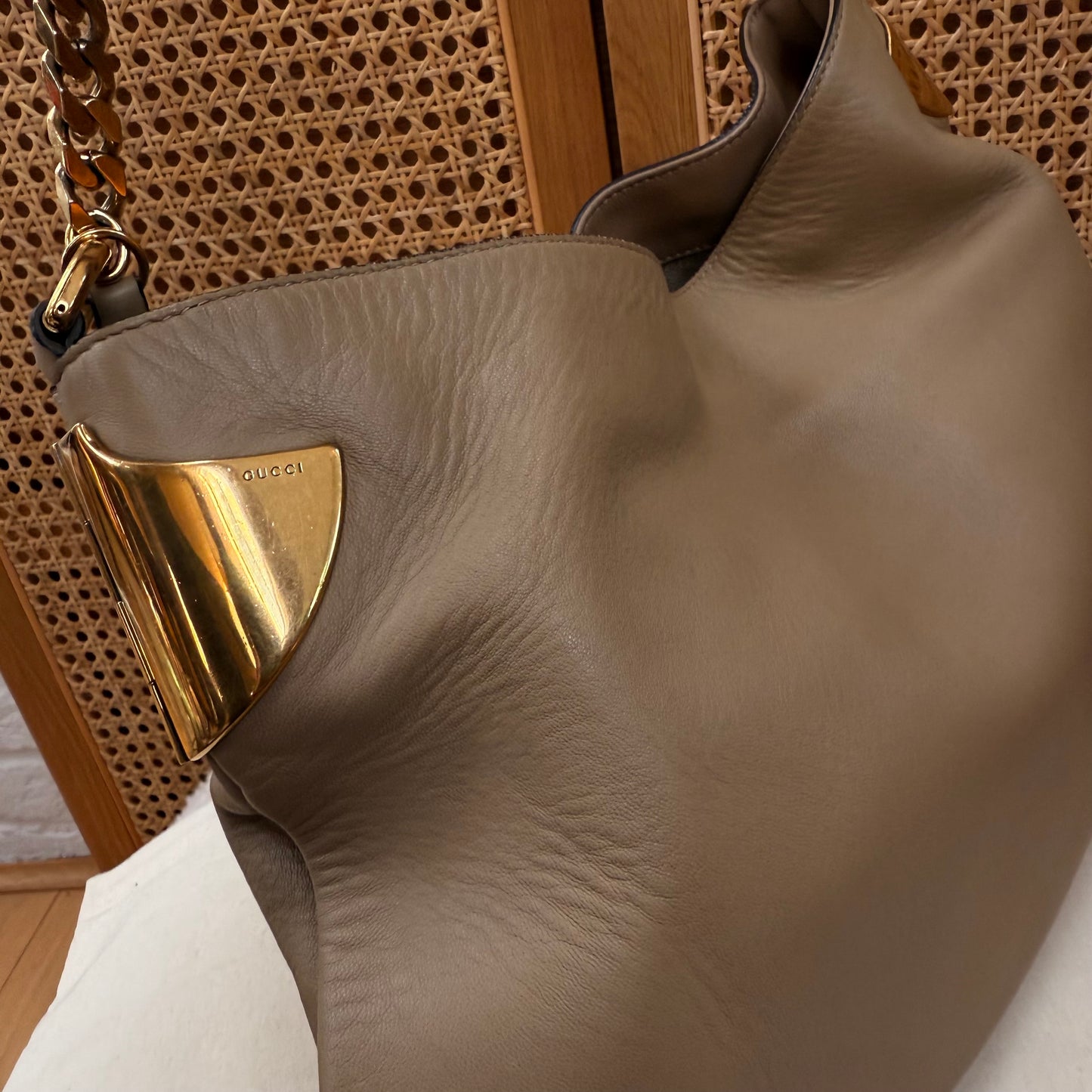 Gucci 1970 Tassel Hobo Tote