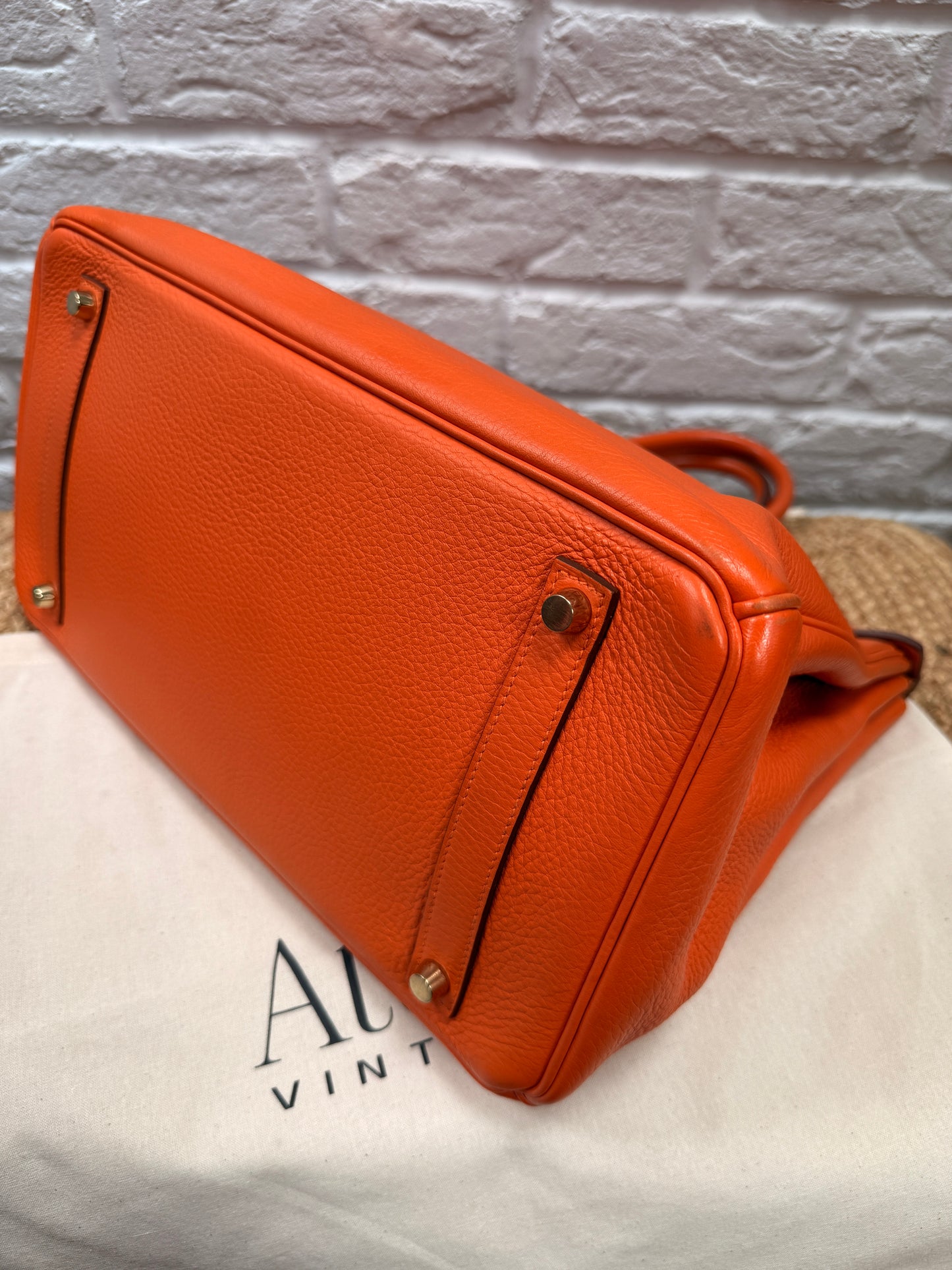 Hermes Birkin 35 Clemence Leather 2011