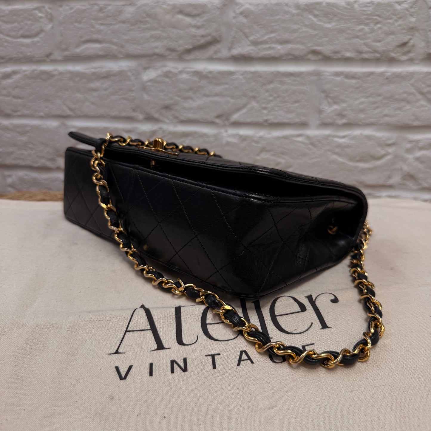 Chanel 1989 Classic Medium Rectangle Full Flap