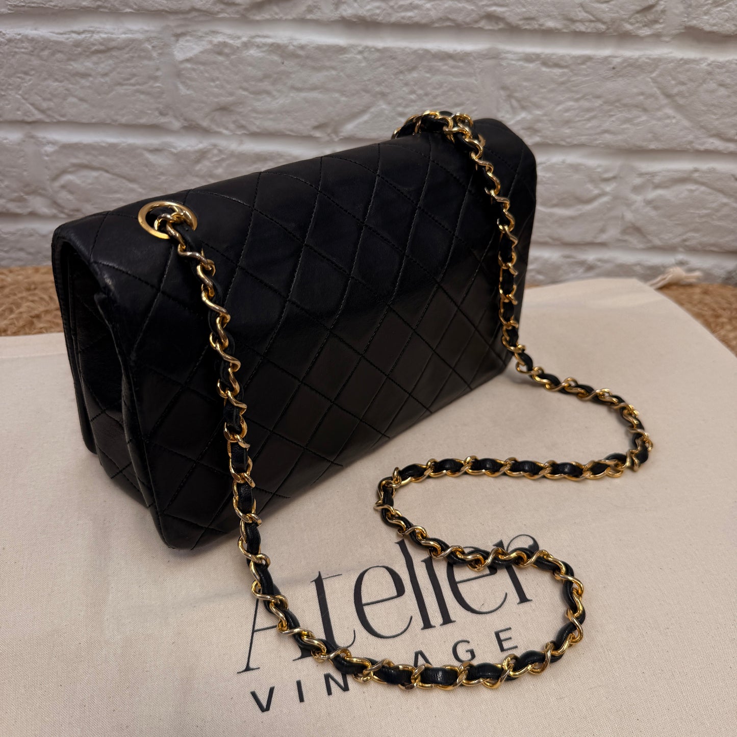 Chanel 1989 Classic Medium Rectangle Full Flap