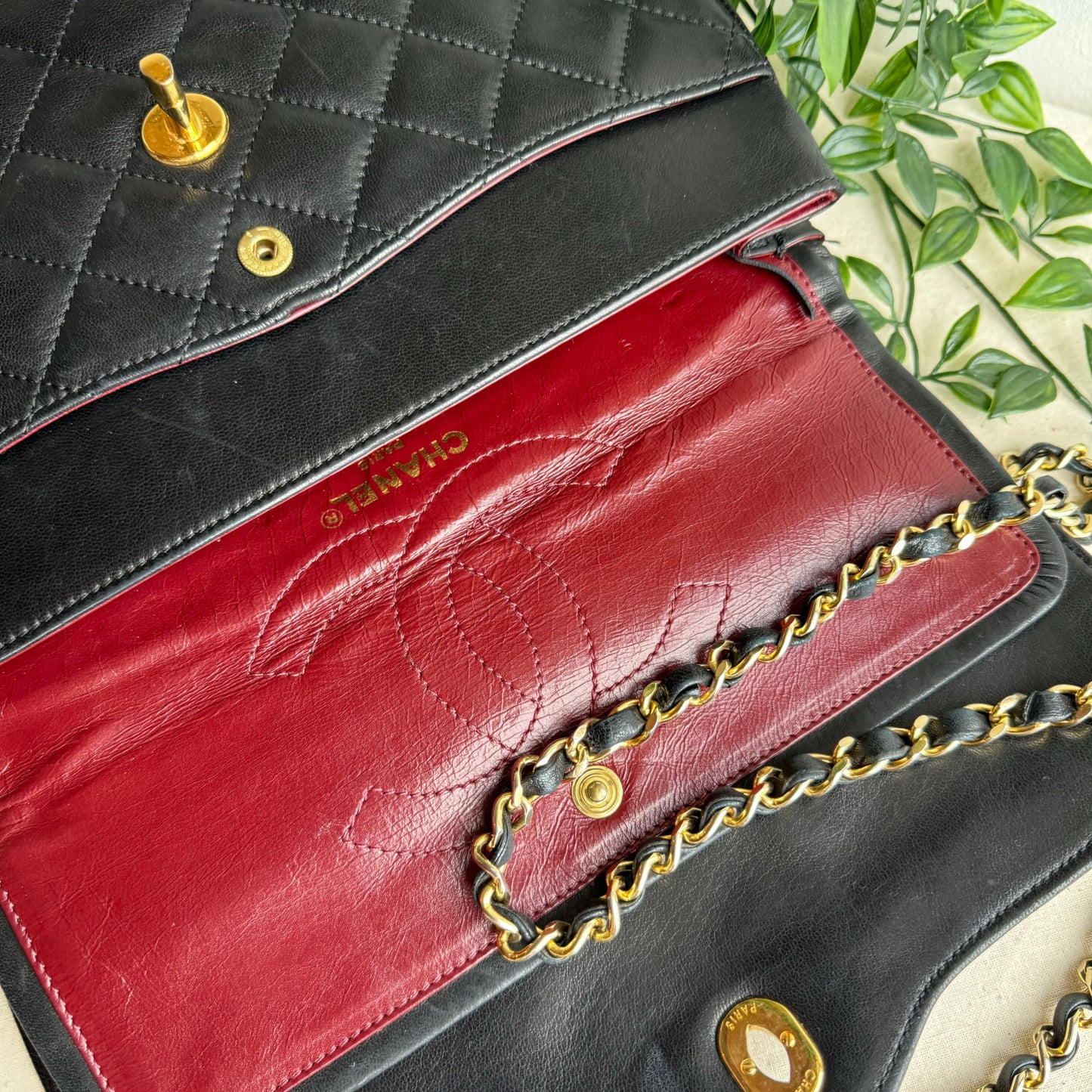 Chanel 1991 Limited Edition Paris Double Flap Medium