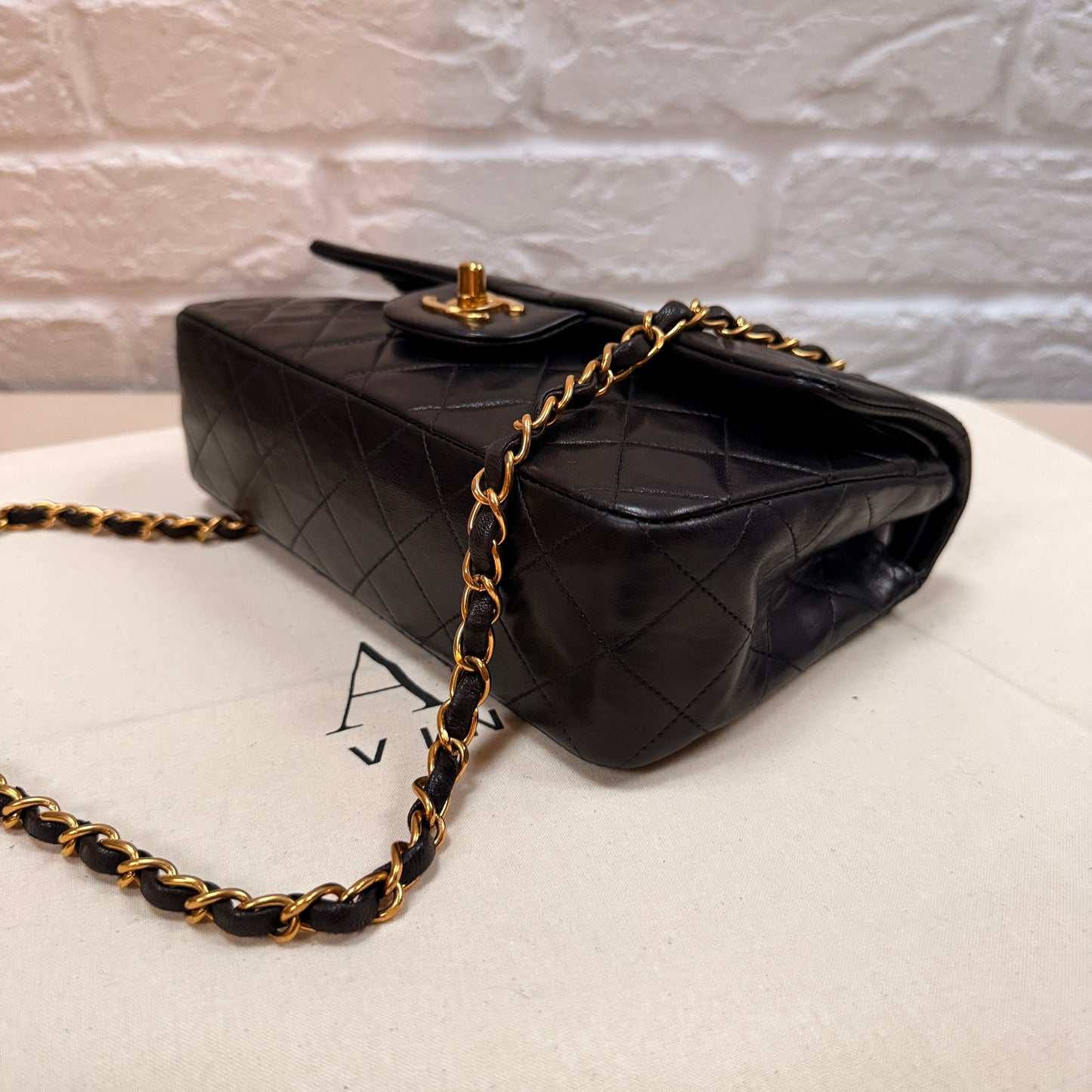 Chanel 1994 Black Classic Double Flap Small