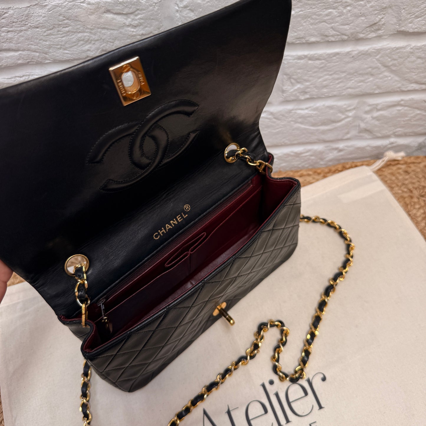 Chanel 1989 Classic Medium Rectangle Full Flap