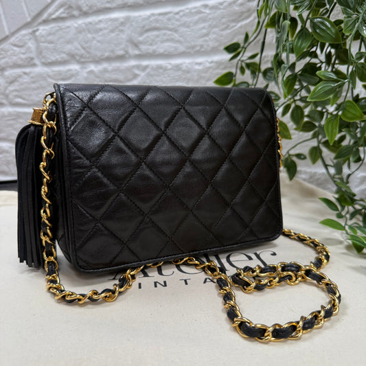 Chanel 1986 Tassel Full Flap Rectangle