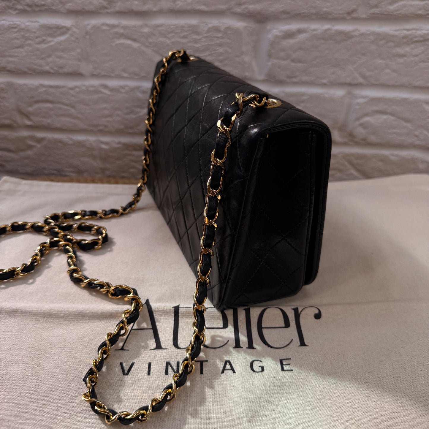 Chanel 1989 Classic Medium Rectangle Full Flap