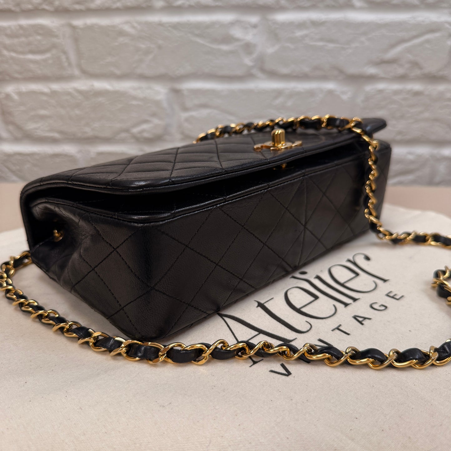 Chanel 1989 Classic Medium Rectangle Full Flap