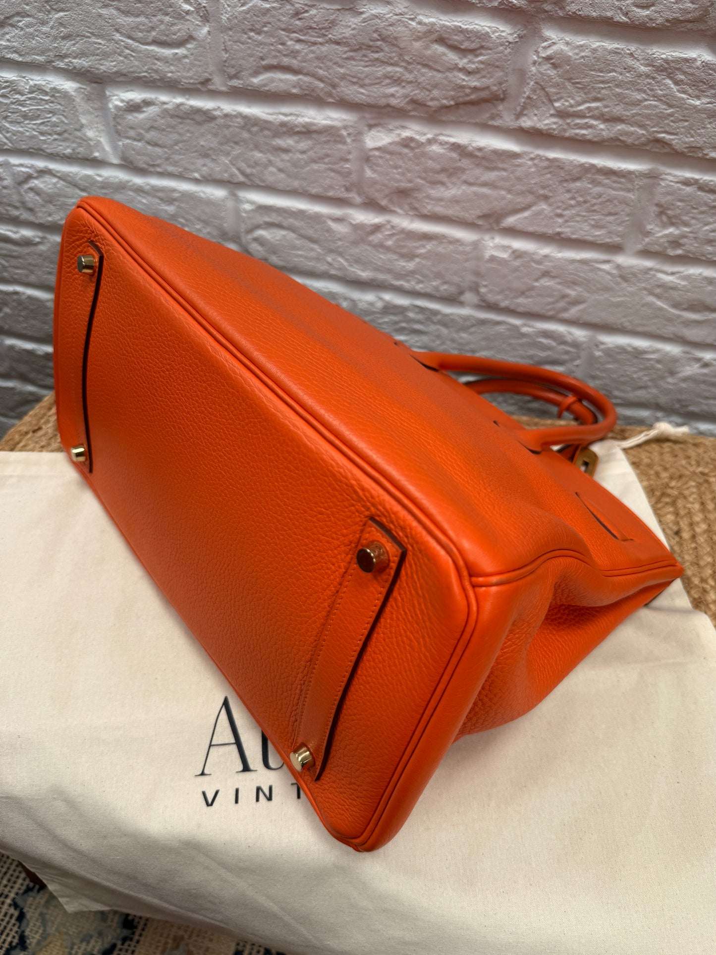 Hermes Birkin 35 Clemence Leather 2011