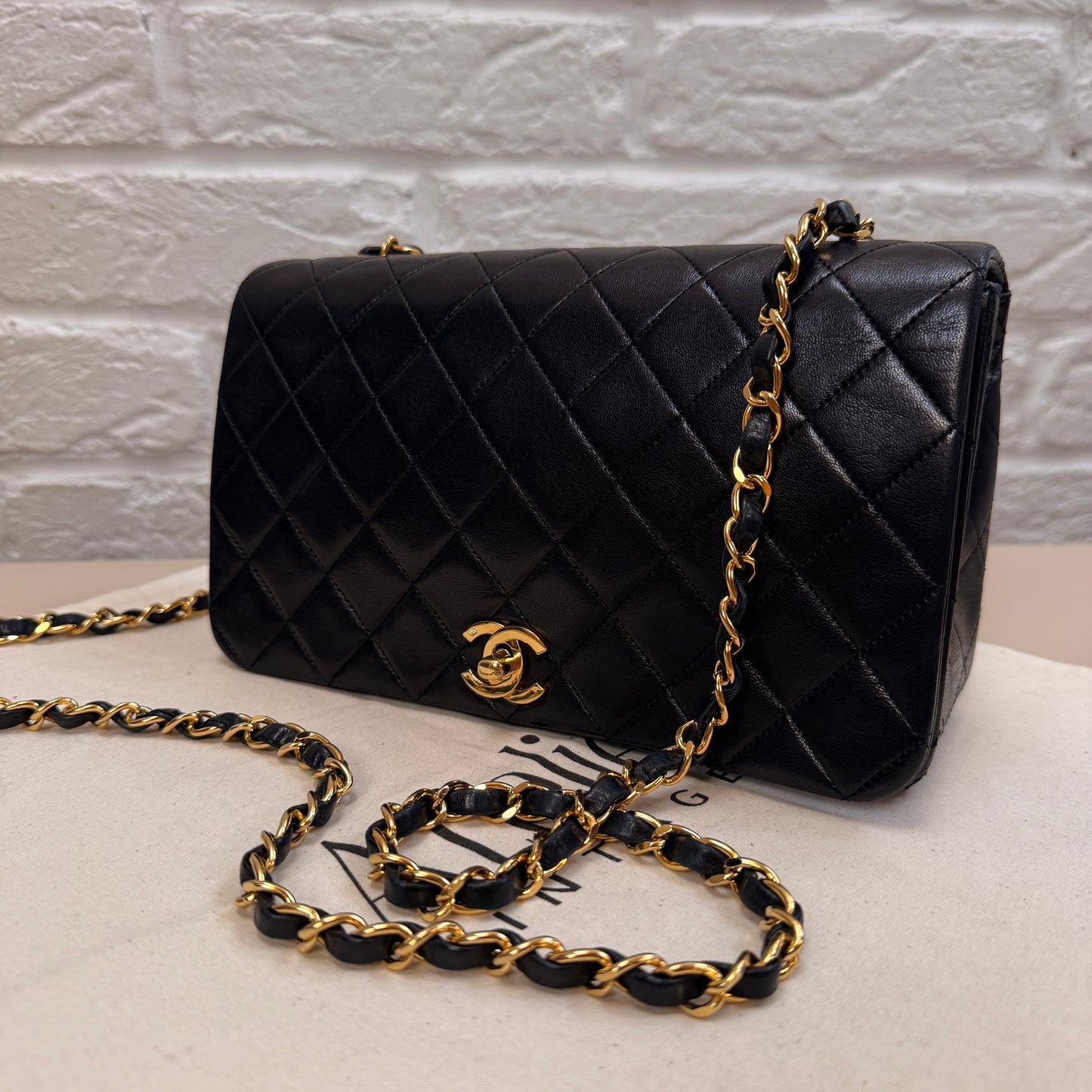 Chanel 1989 Classic Medium Rectangle Full Flap