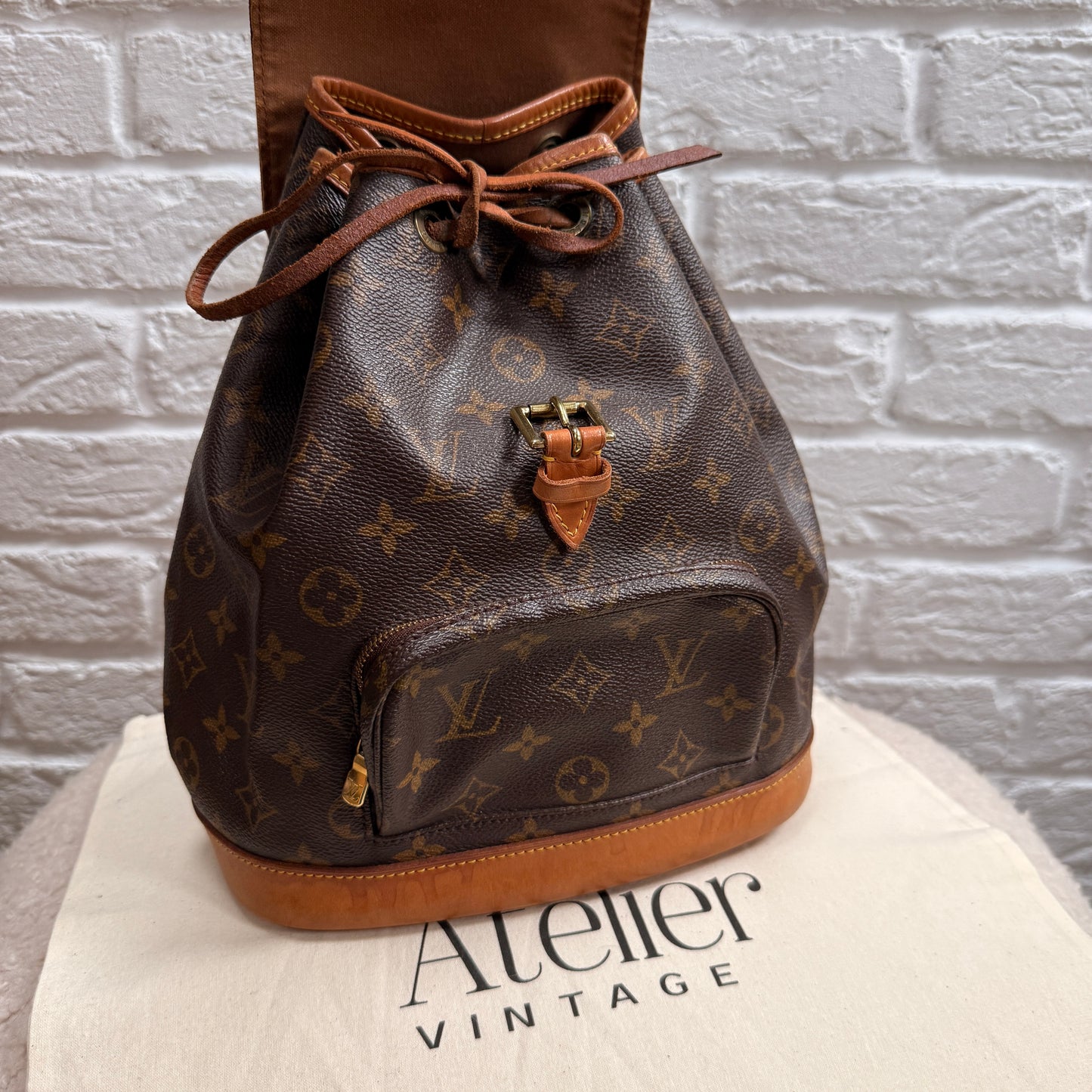 Louis Vuitton 1997 Montsouris Back Pack MM