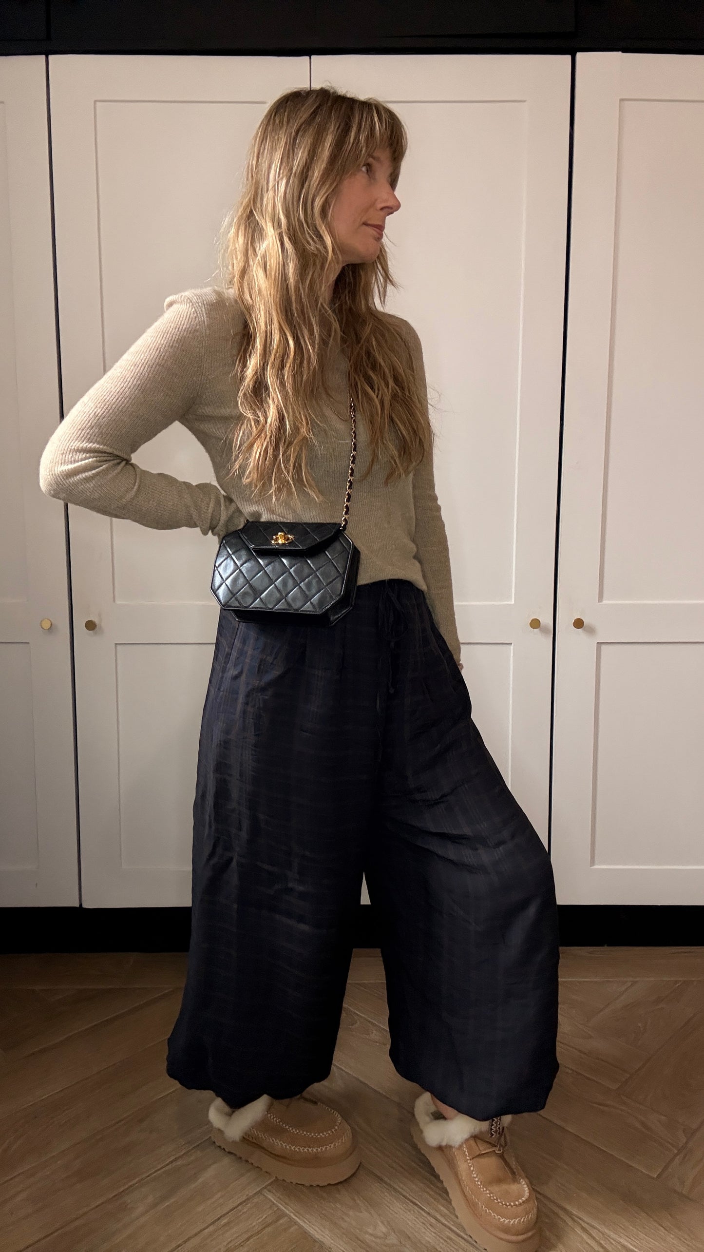 Chanel 1989 Rare Octagon Single Flap