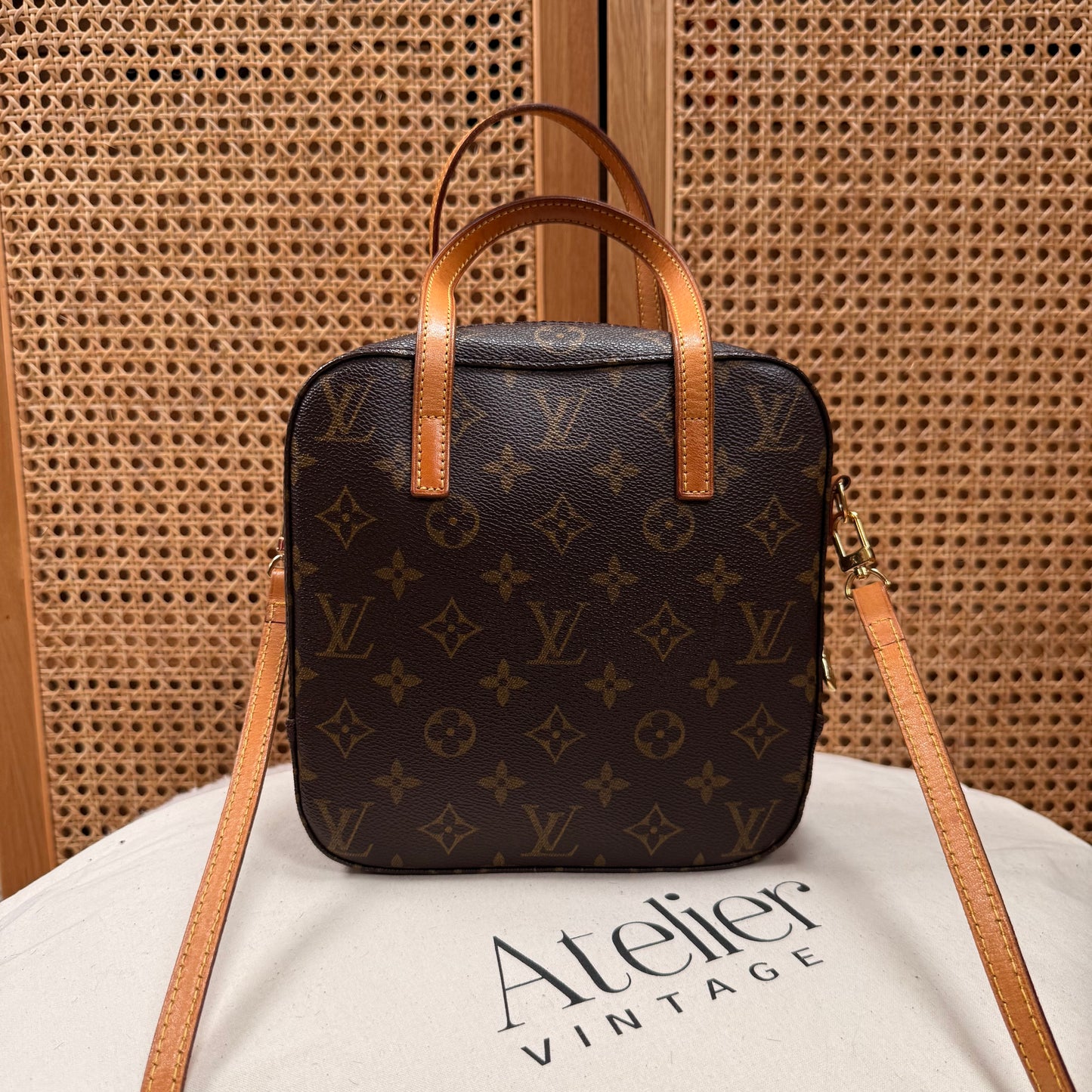 Louis Vuitton 2002 Monogram Spontini Two Way