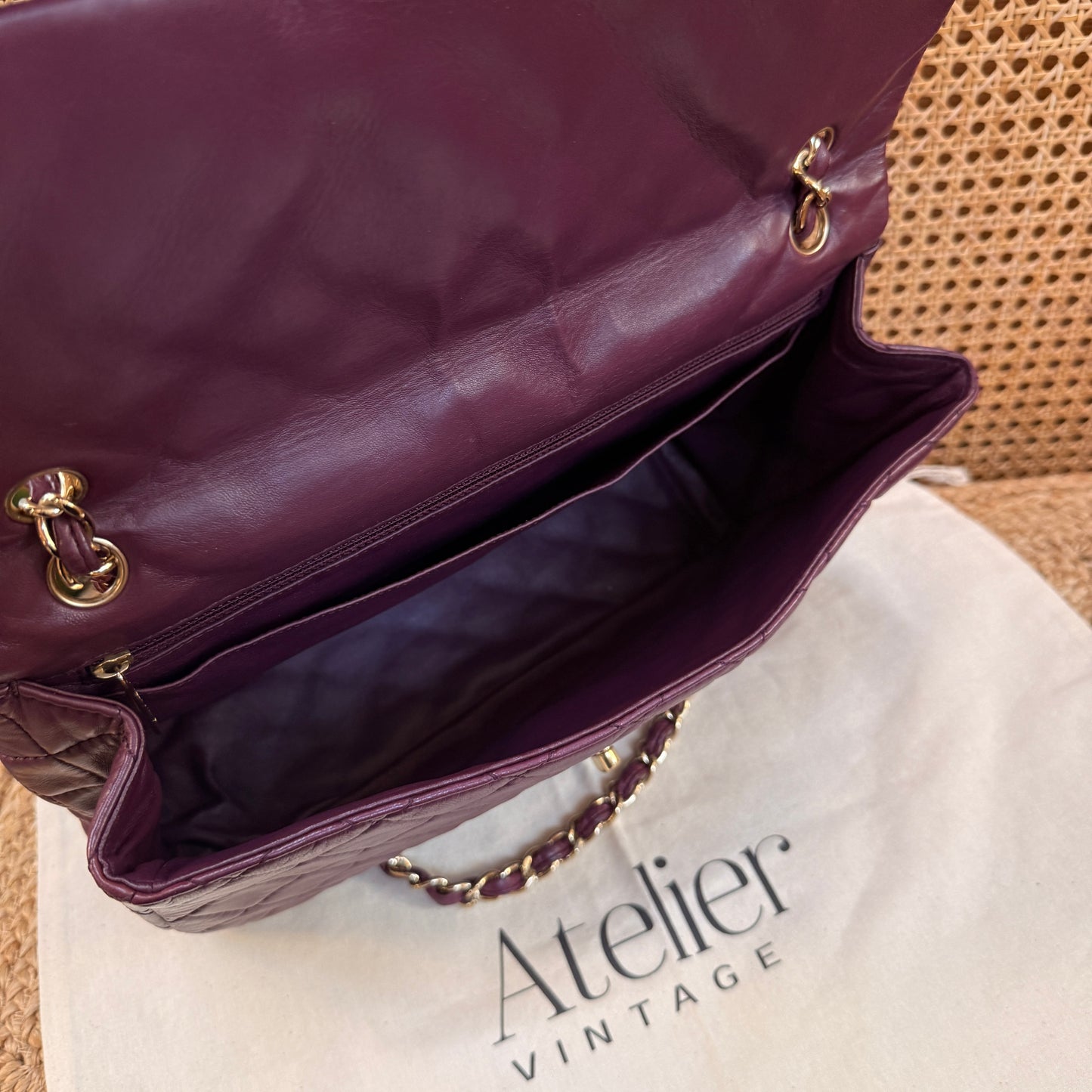Chanel 2008 Maxi XL Raisin