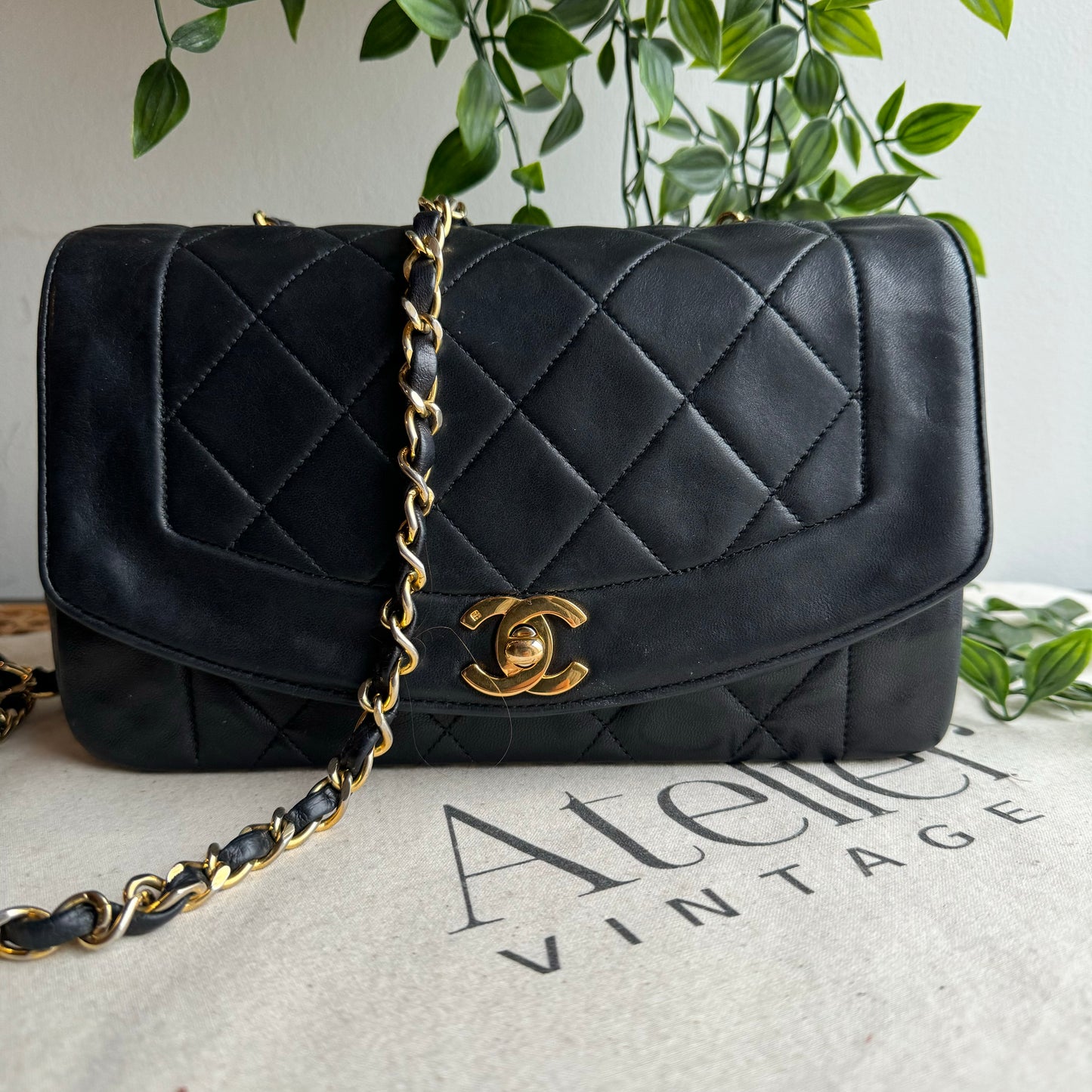 Chanel 1989 Vintage Classic Diana