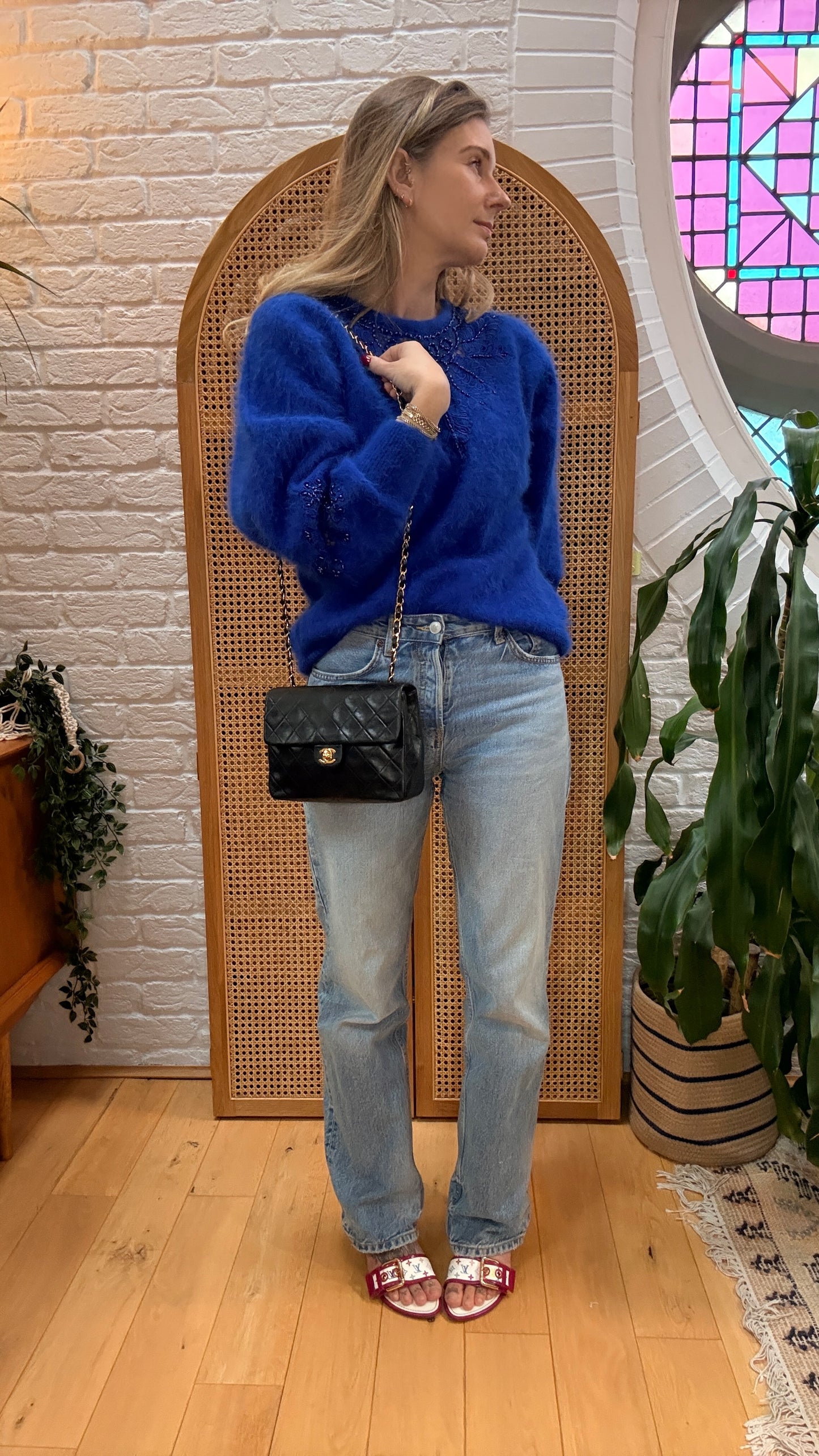 Chanel 1991 Classic Square Single Flap Medium