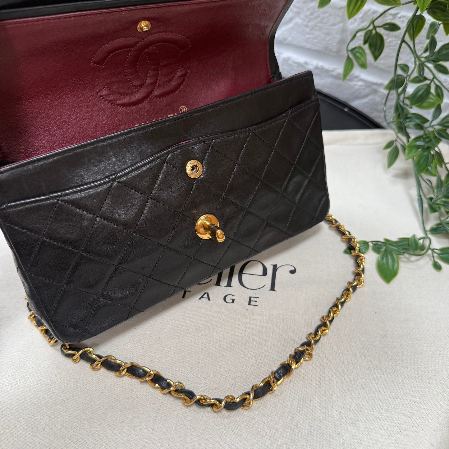 Chanel 1989 Classic Double Flap Small