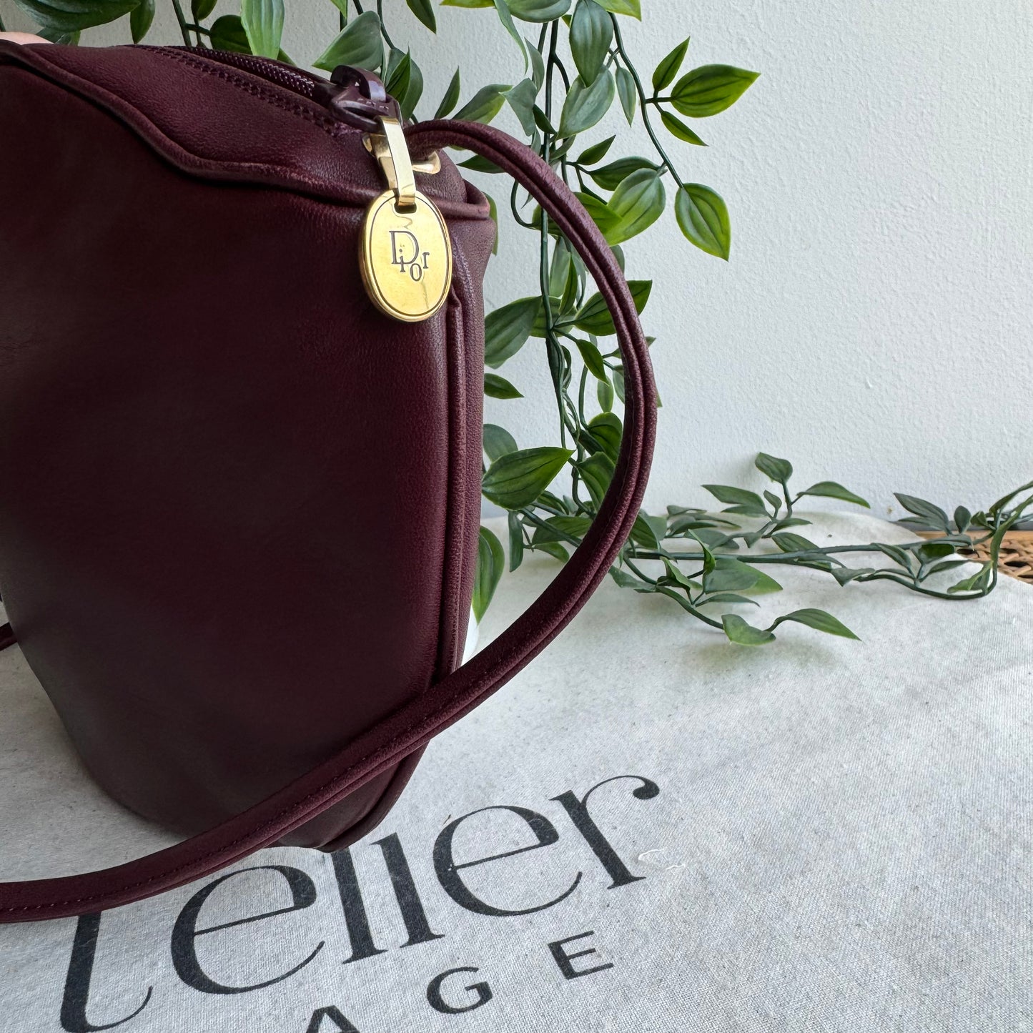 Dior Vintage Cross Body Shoulder Bag