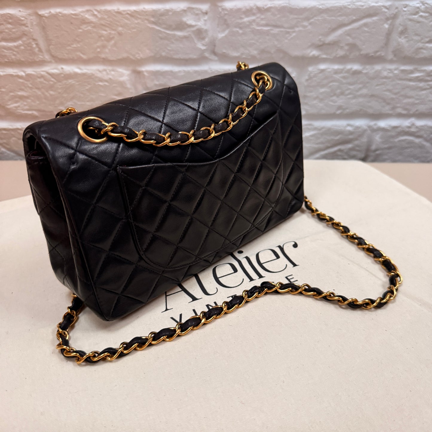 Chanel 1994 Black Classic Double Flap Small