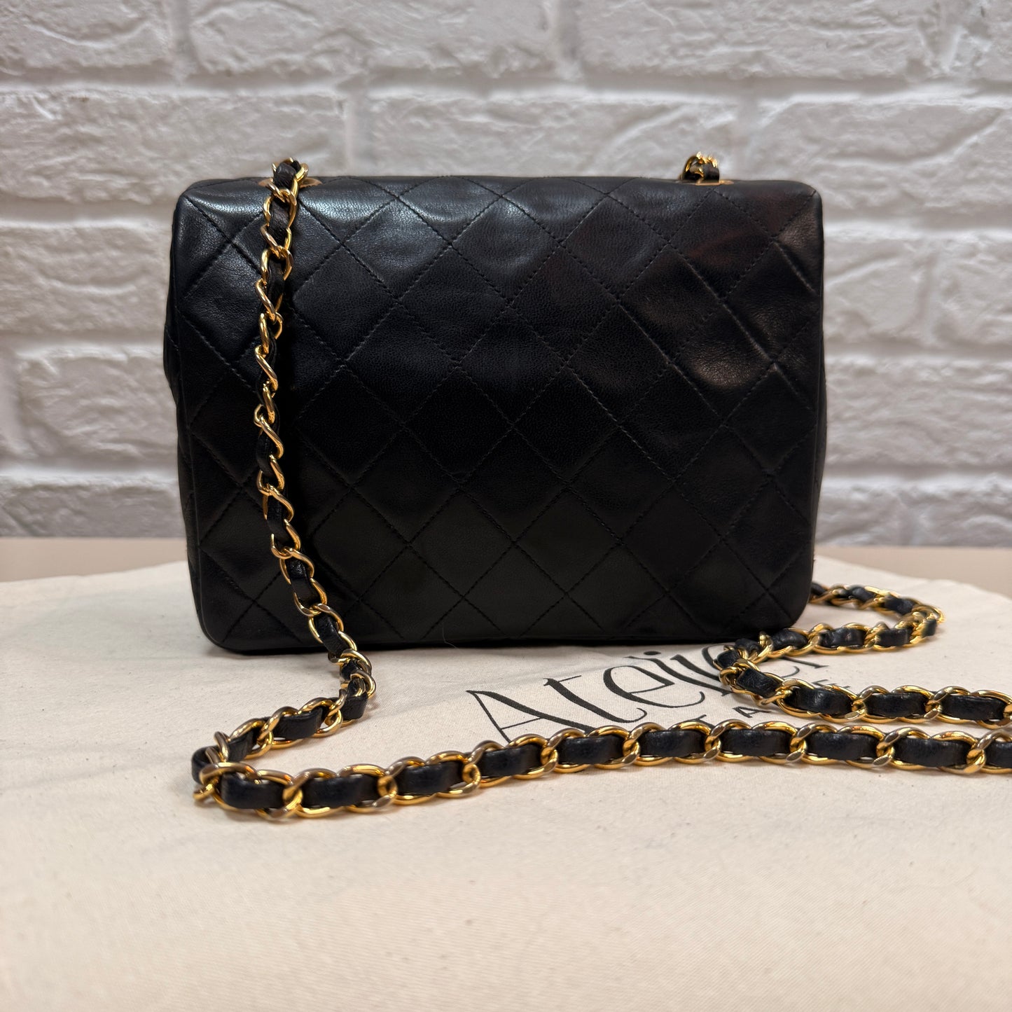 Chanel 1991 Classic Square Single Flap Medium