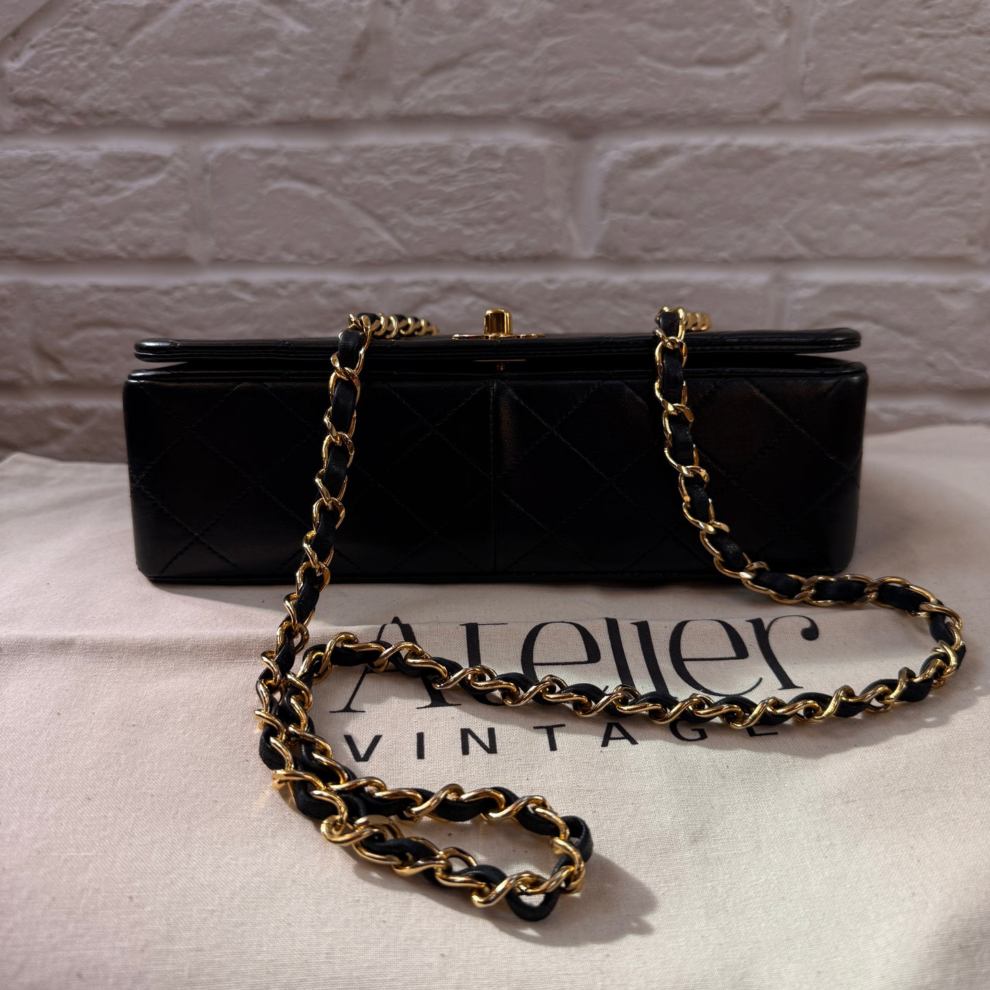 Chanel 1989 Classic Medium Rectangle Full Flap