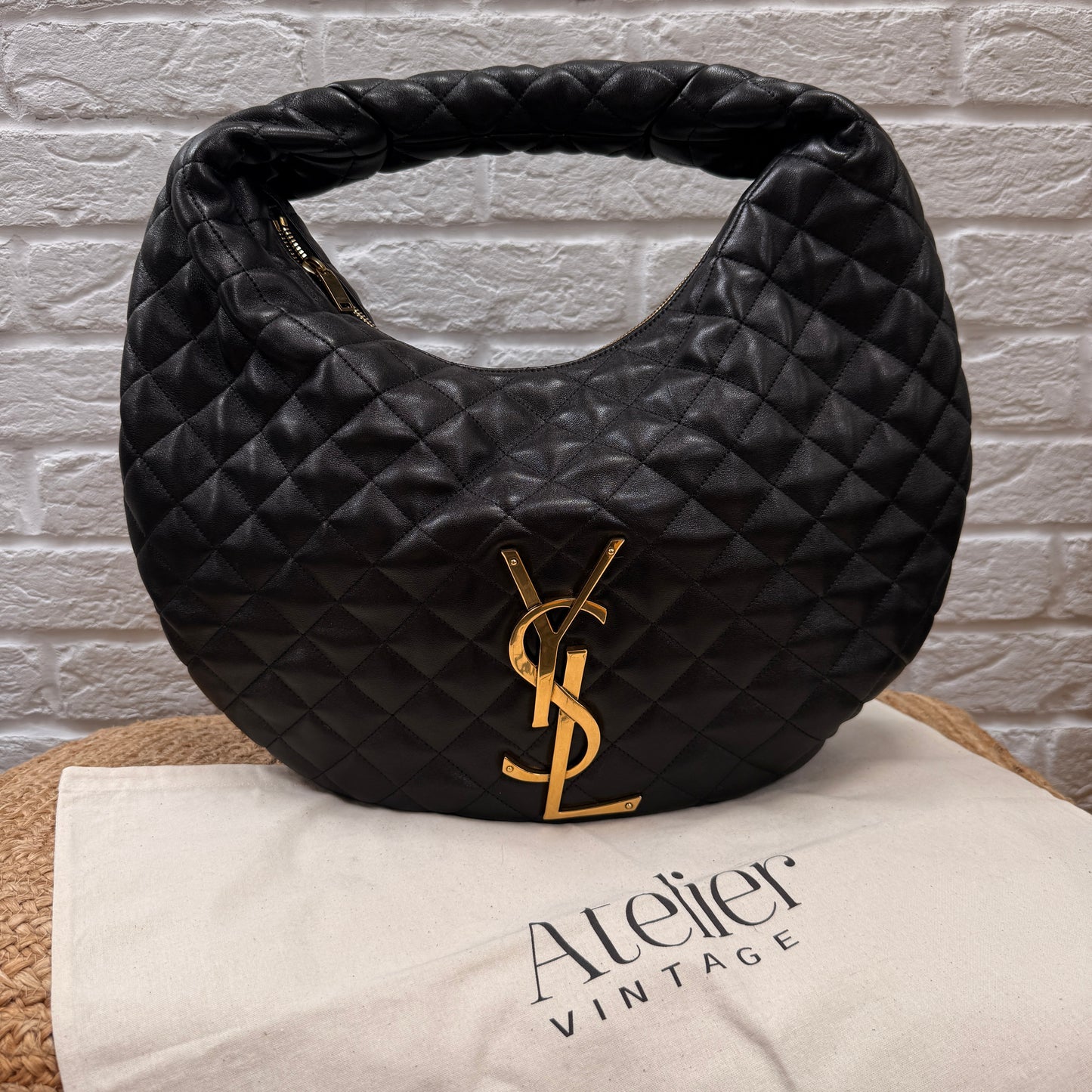 Saint Laurent 2025 ICare Hobo Tote