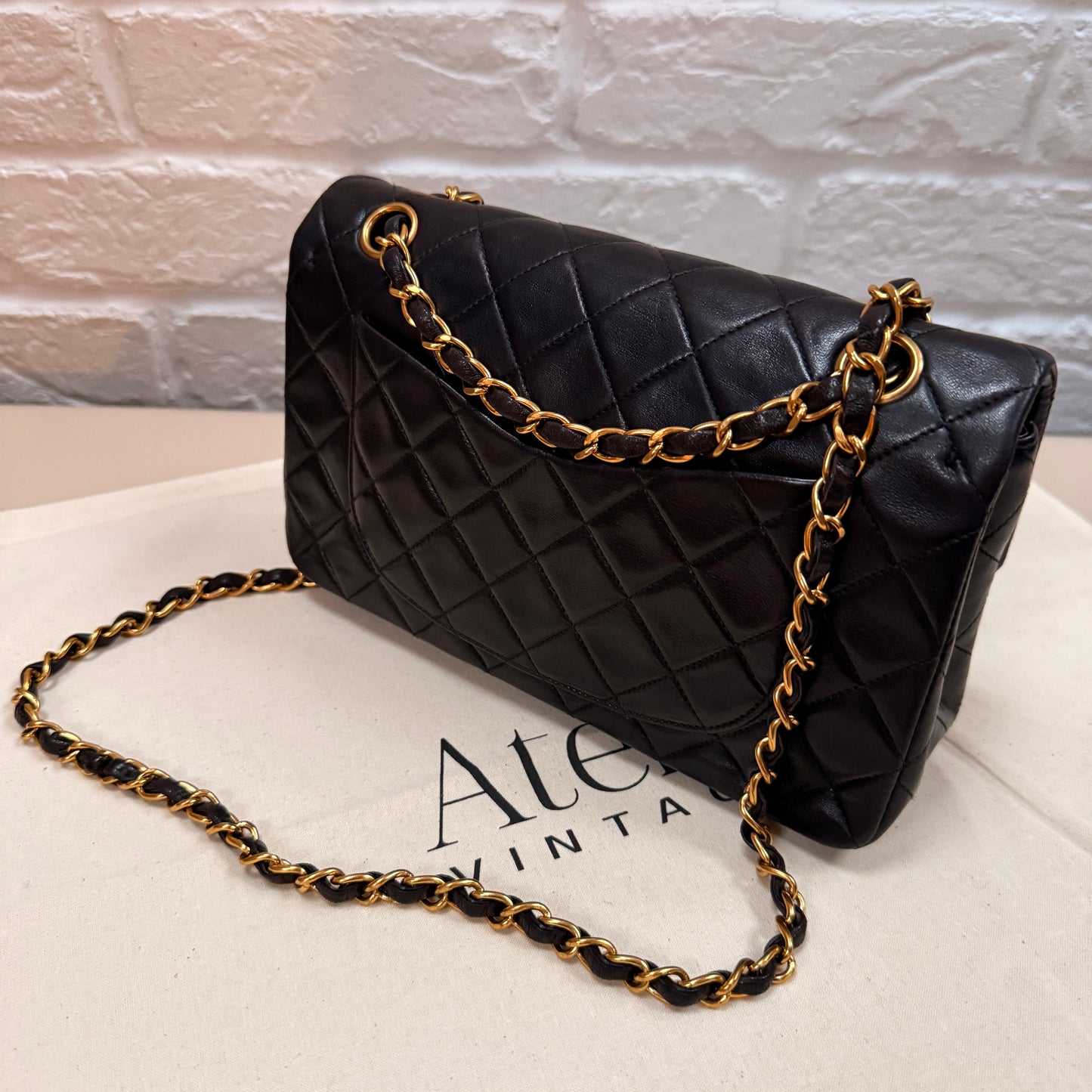 Chanel 1994 Black Classic Double Flap Small