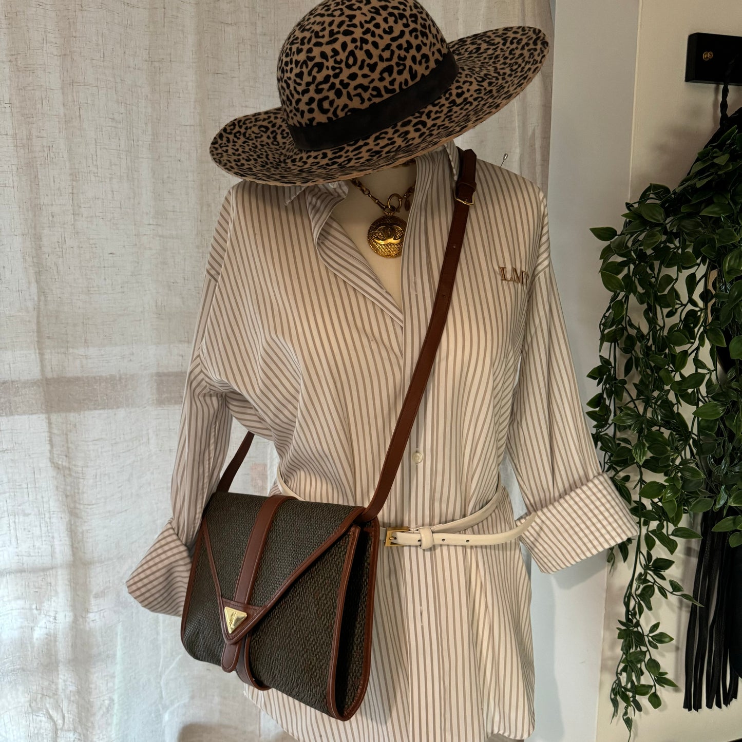 Saint Laurent 1980s Cross Body Two Way Bag