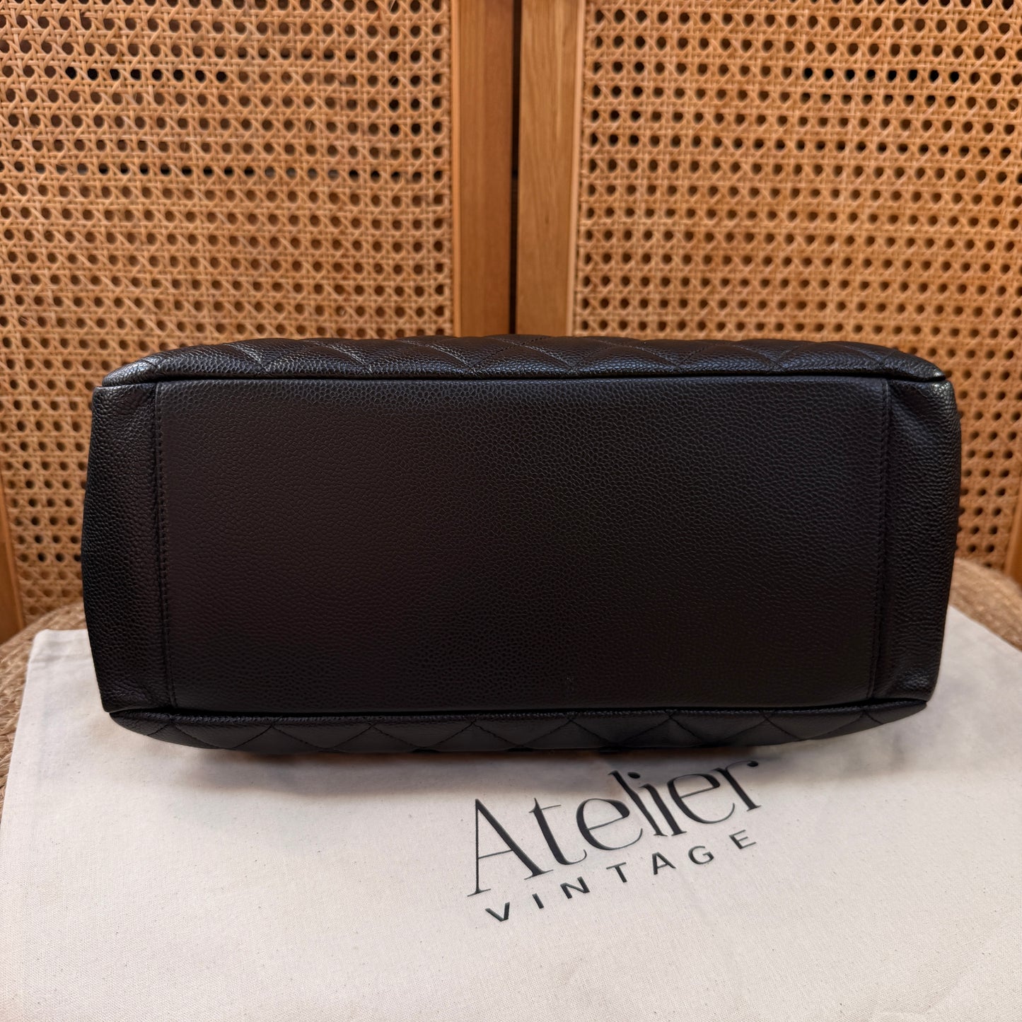 Chanel Classic Black Caviar GST