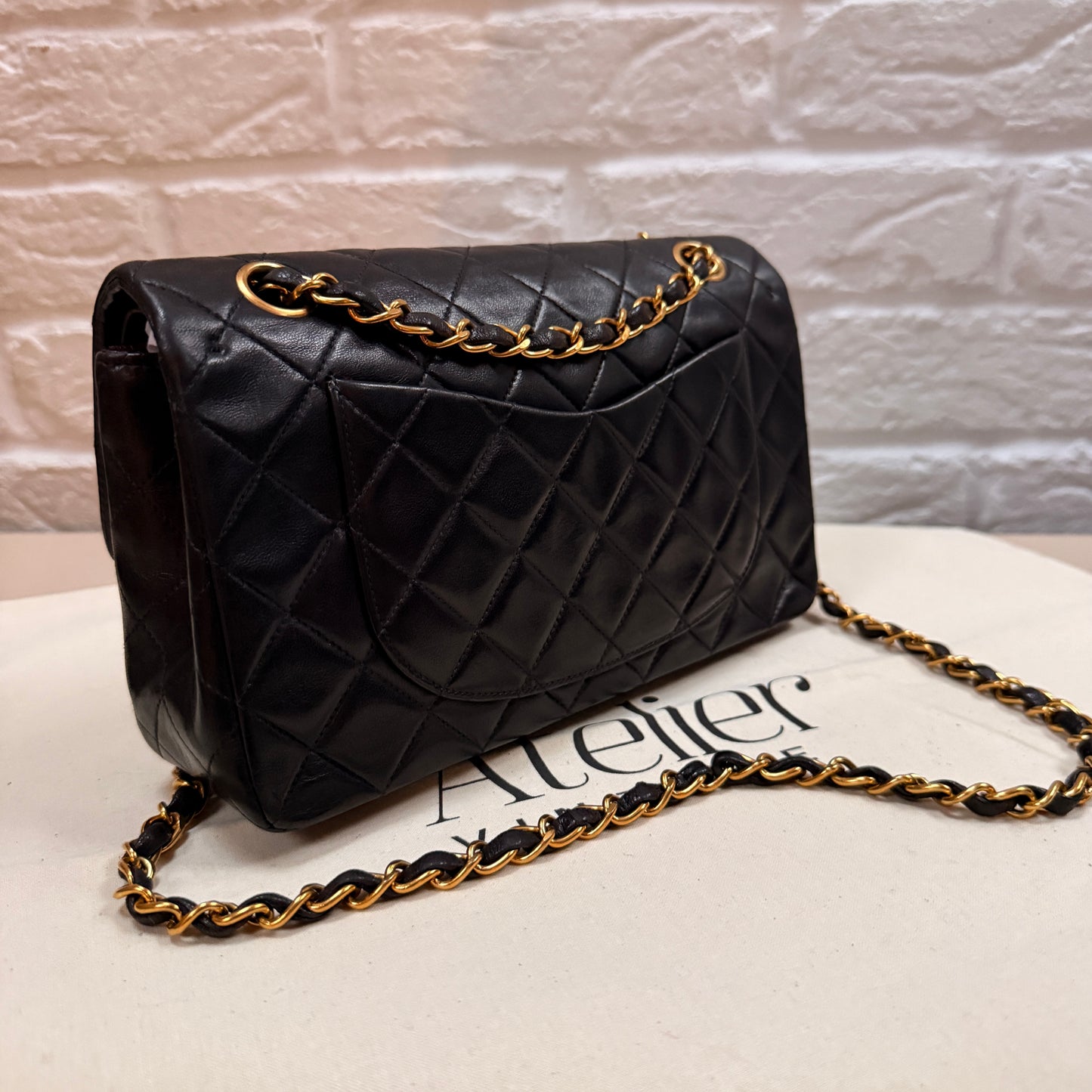 Chanel 1994 Black Classic Double Flap Small