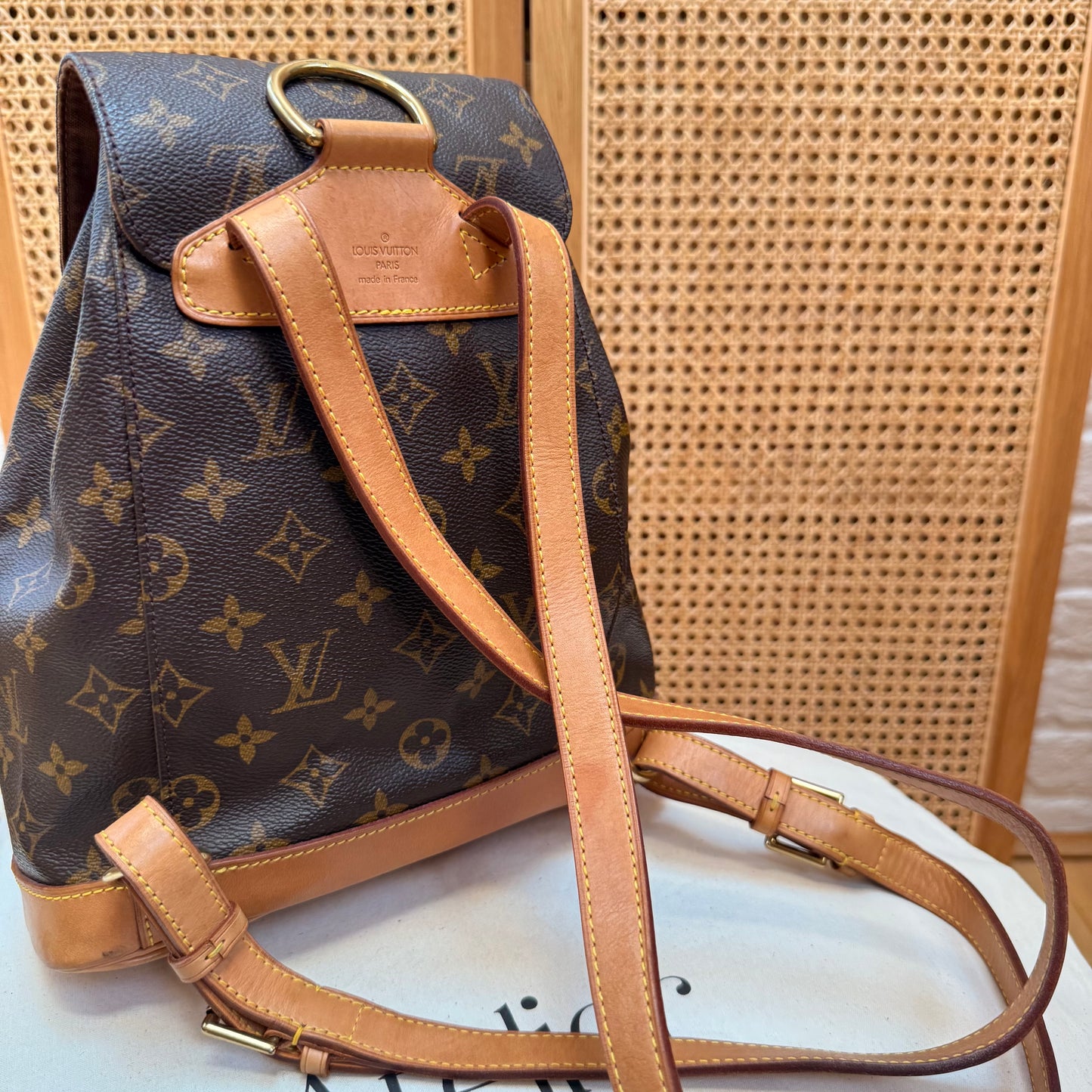 Louis Vuitton 1998 Montsouris Back Pack MM