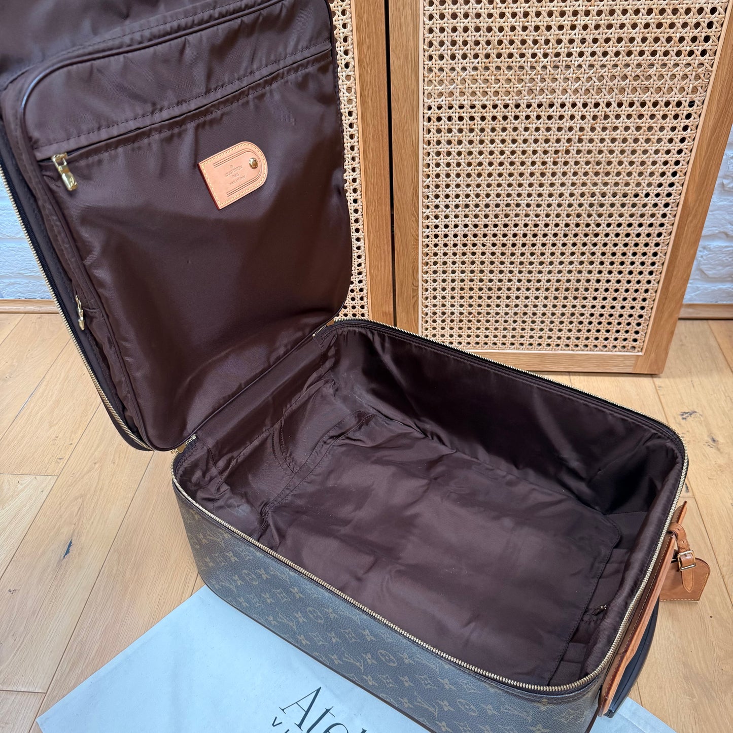 Louis Vuitton 2001 Pegase 45 Monogram Travel Case