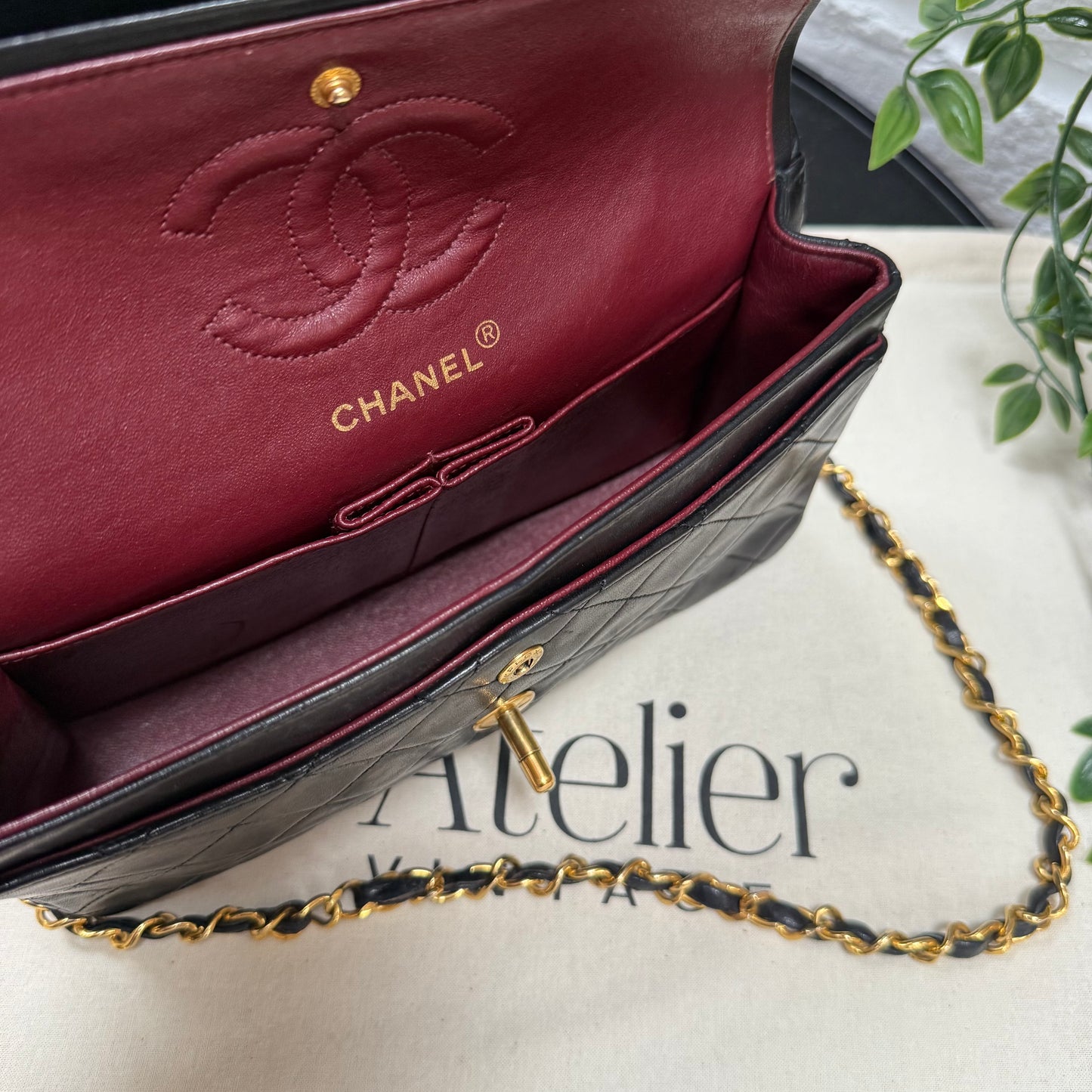 Chanel 1989 Classic Double Flap Small