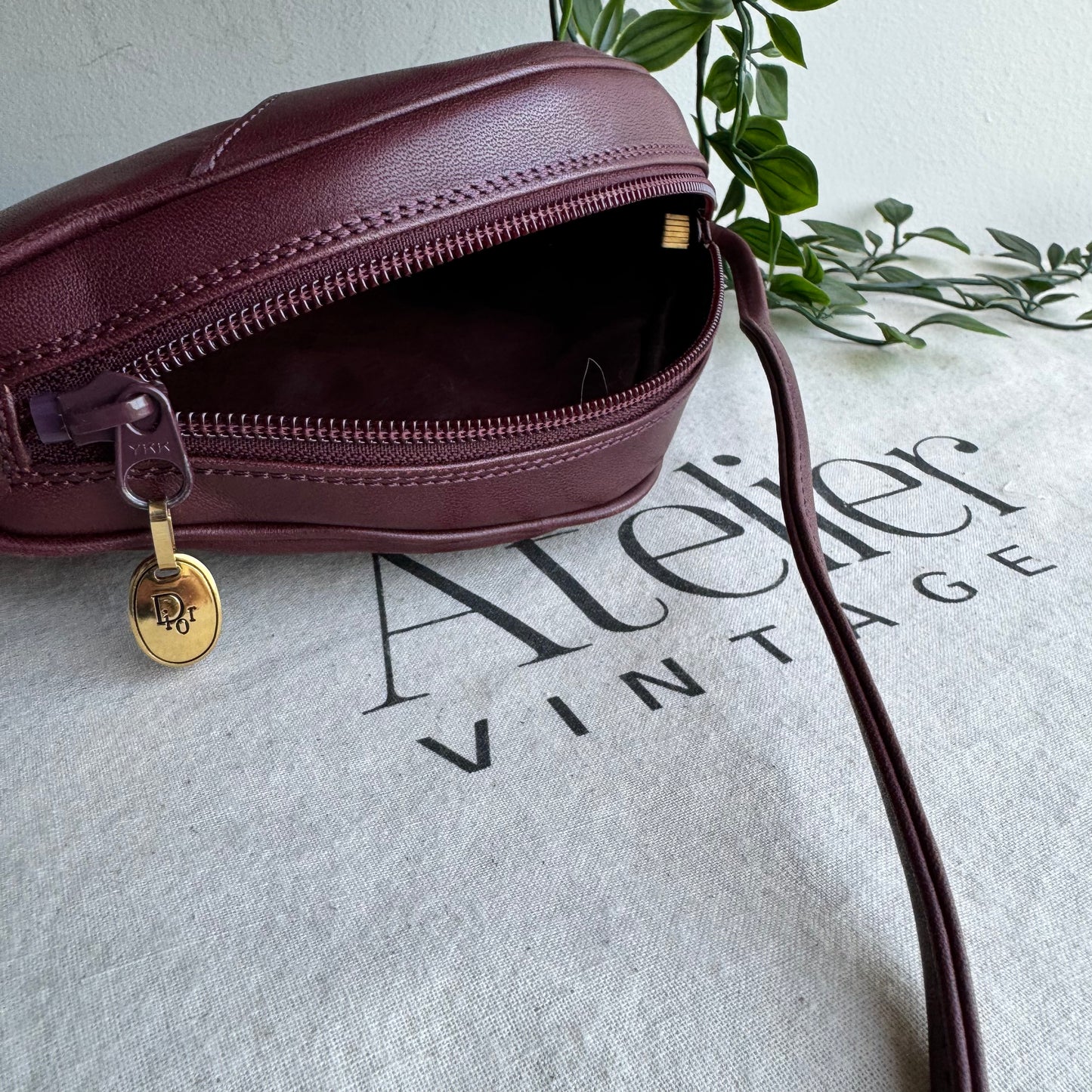 Dior Vintage Cross Body Shoulder Bag