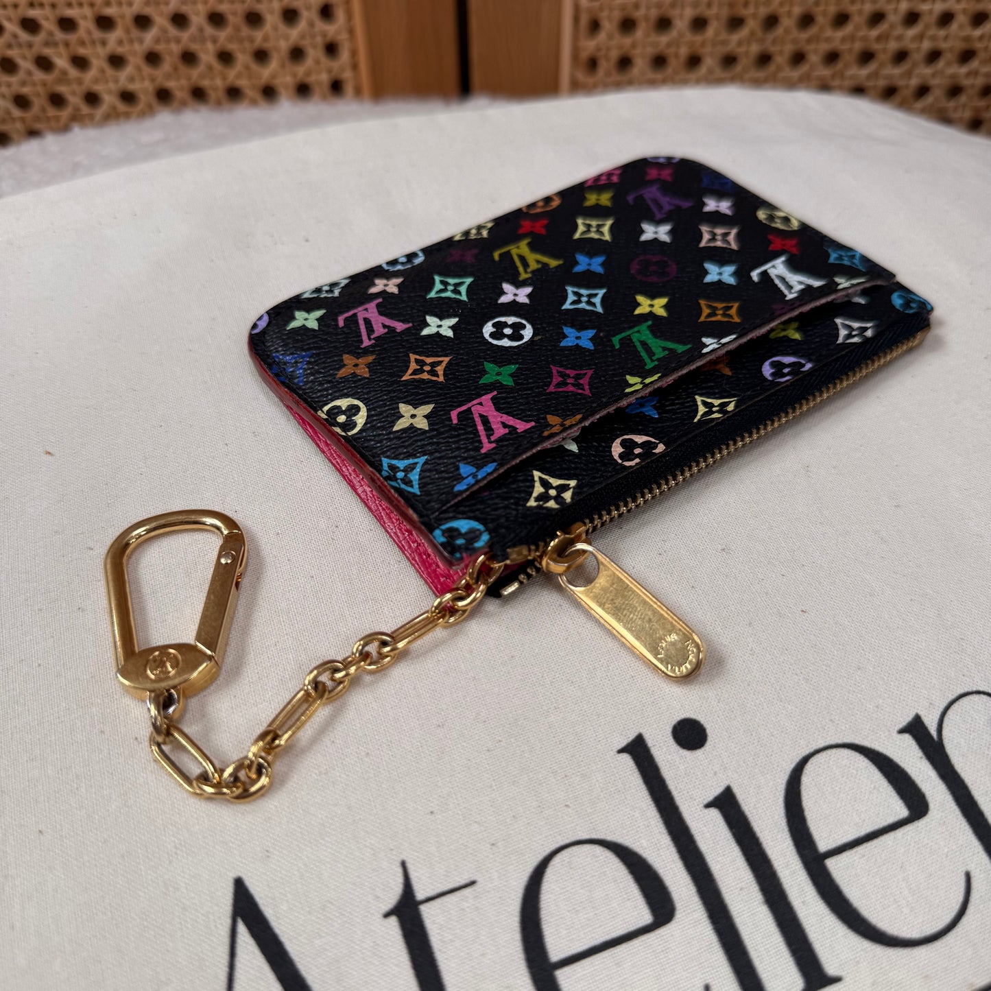 Louis Vuitton 2010 Original Murakami Card & Key Pouch