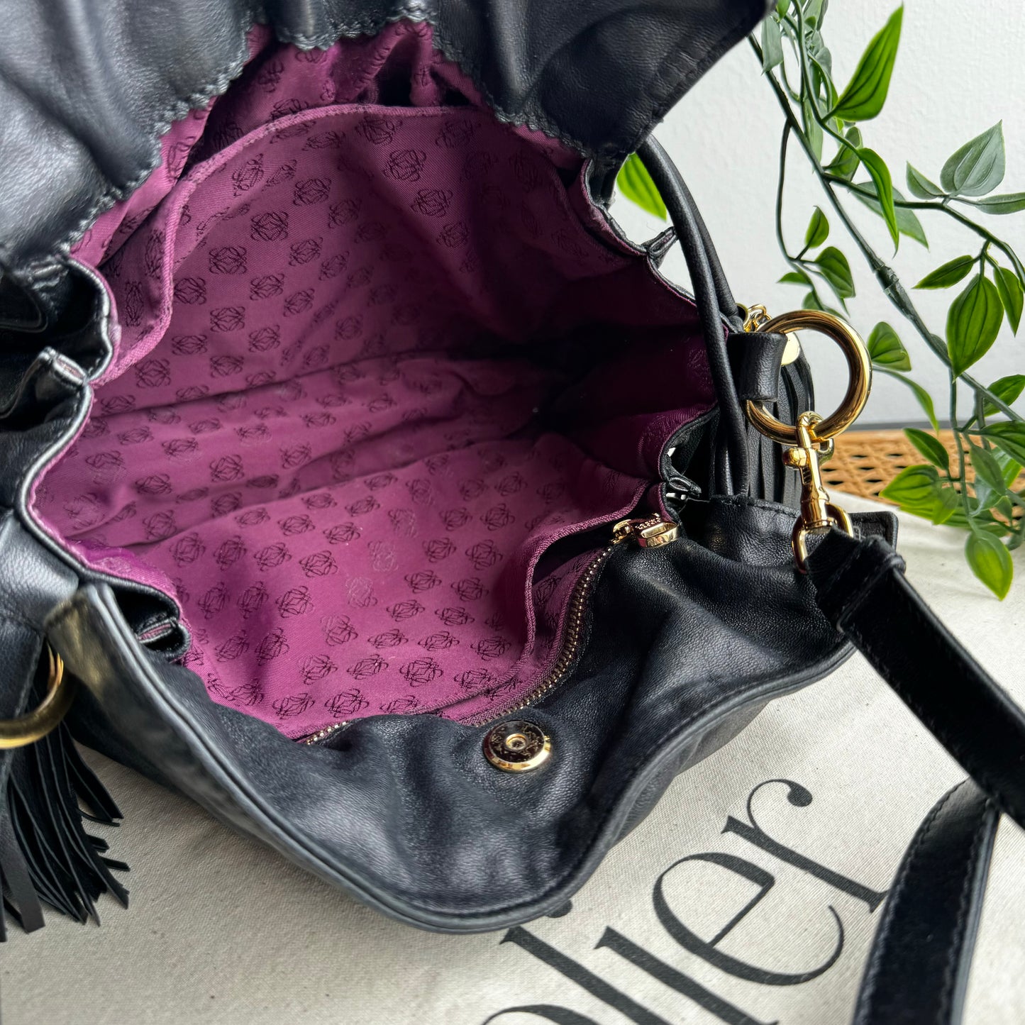 Loewe Flamenco Two Way Bucket Bag
