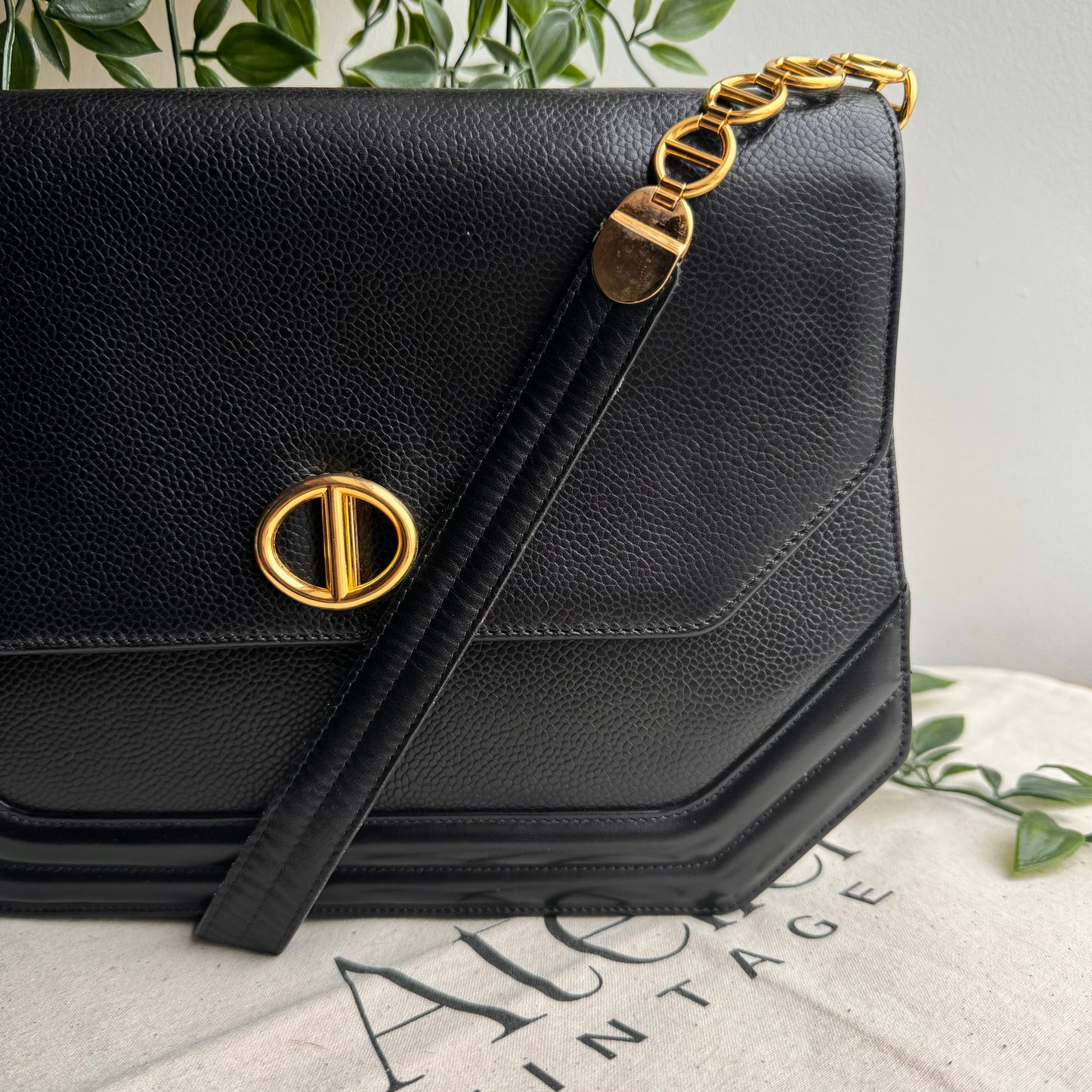 Dior 1980s Rare Chain Strap Bag