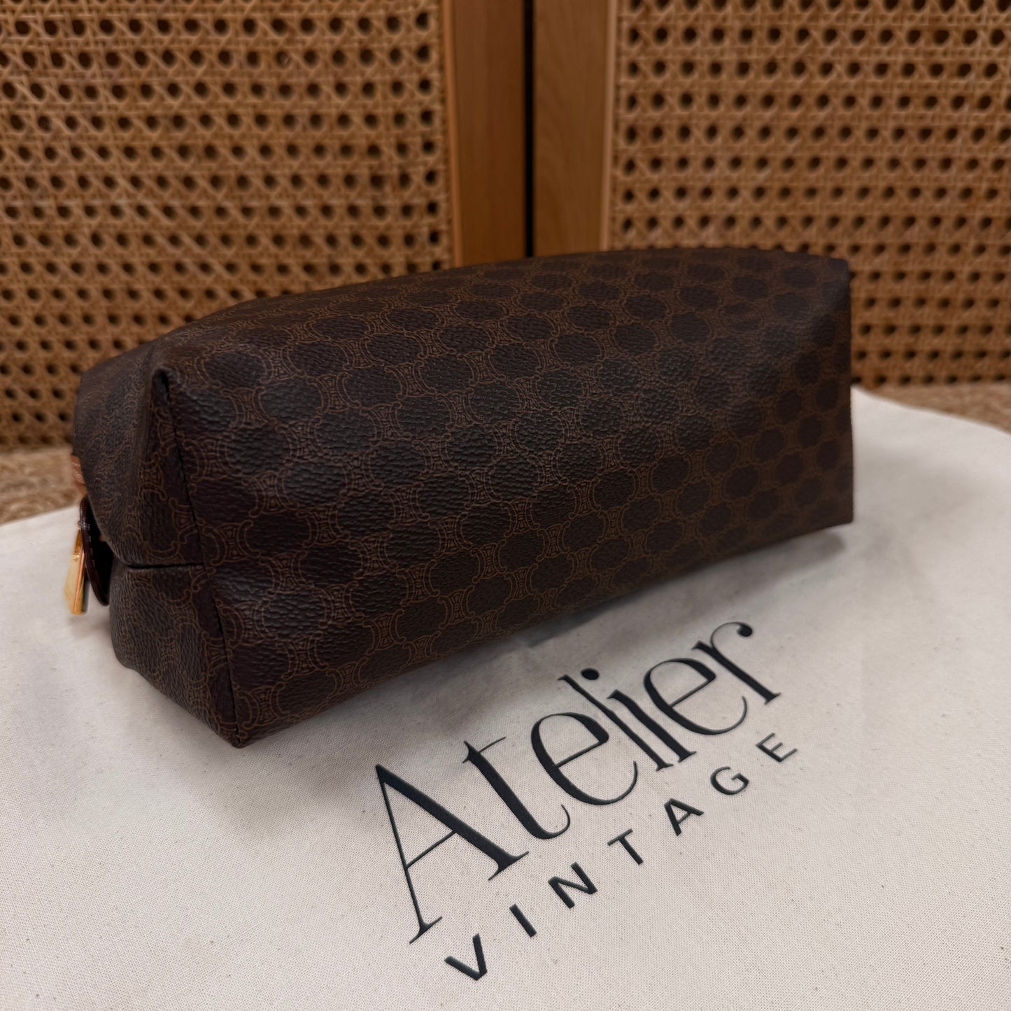 Celine Macadam Print Clutch/Pouch