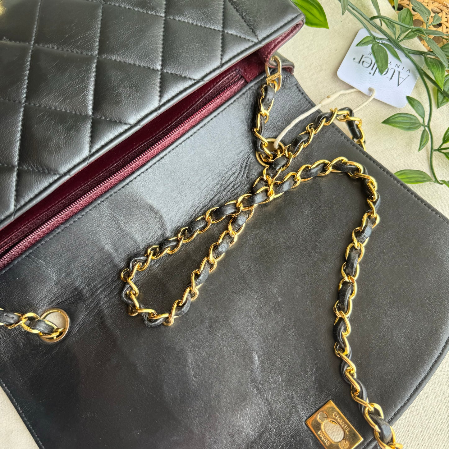 Chanel 1991 Vintage Classic Medium Diana