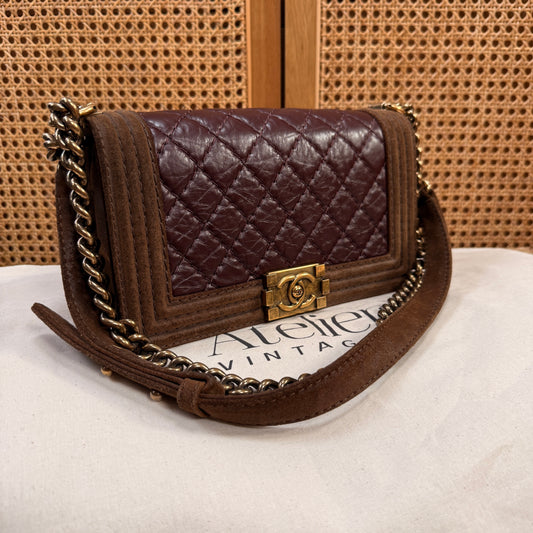 Chanel Rare 2011 Le Boy in Calfskin & Suede