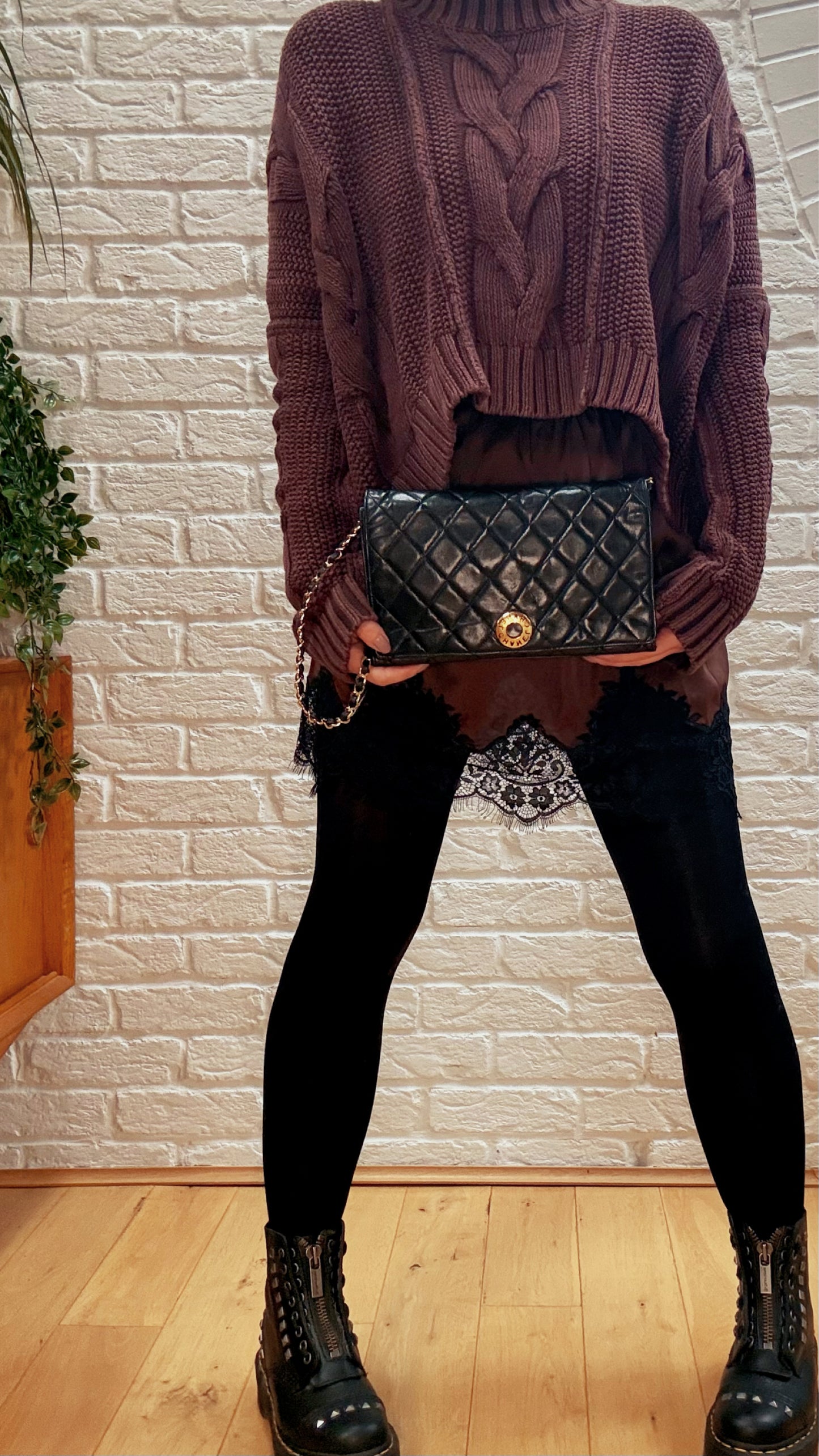 Chanel Early 1980s Quilted Lambskin Single Flap