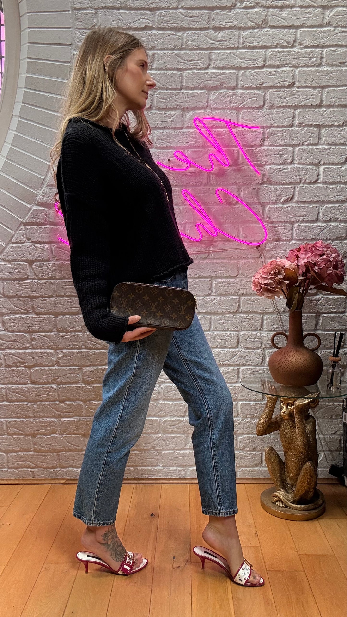 Louis Vuitton 2002 Monogram Double Sided Case/clutch