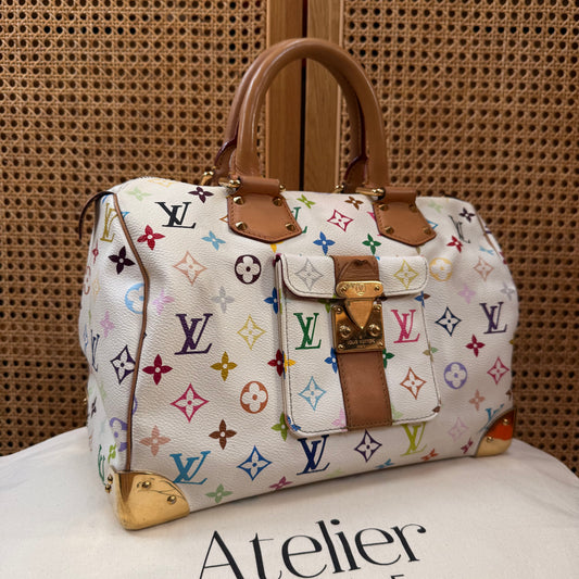 Louis Vuitton 2006 Original Murakami white speedy 30