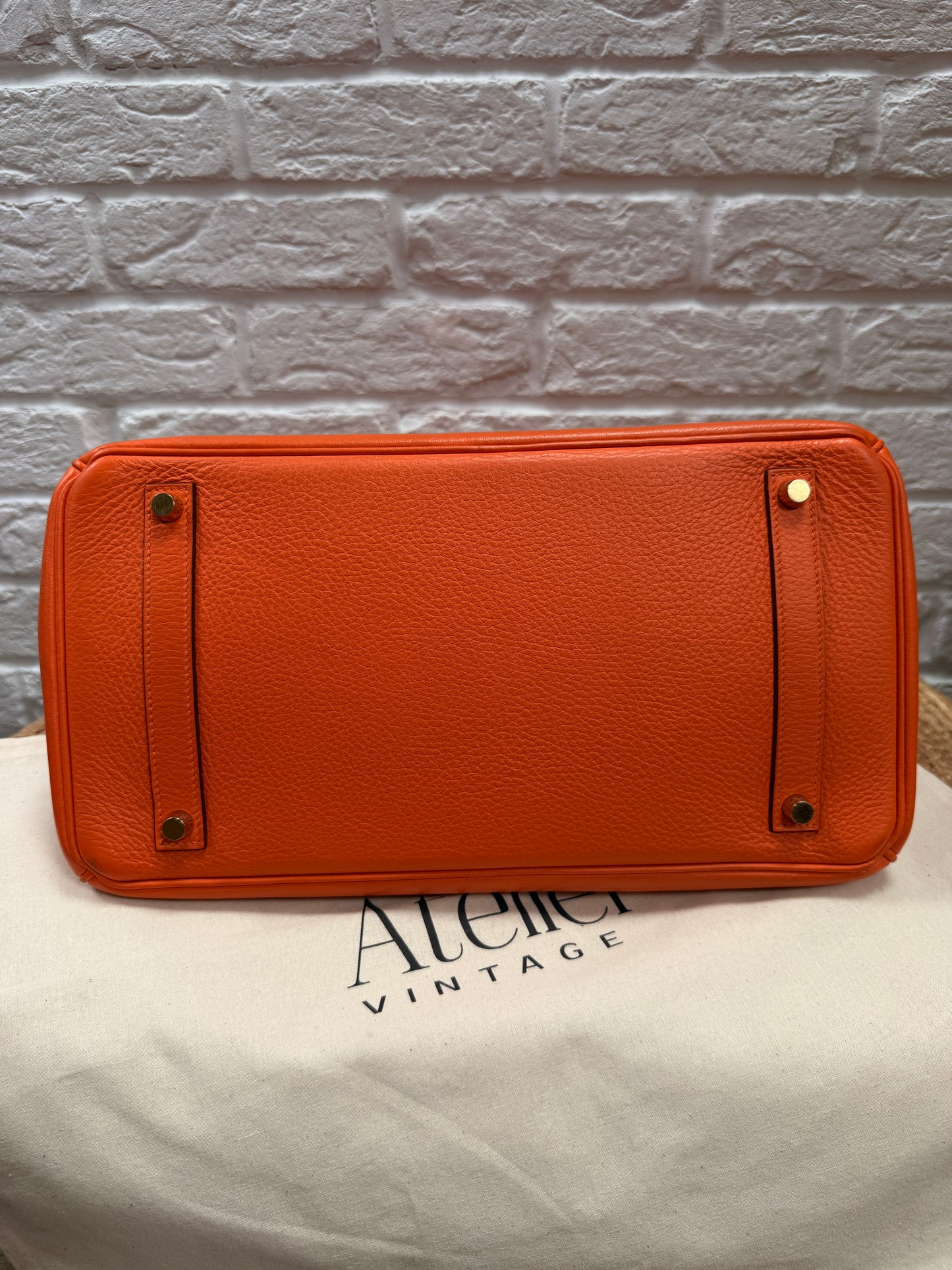 Hermes Birkin 35 Clemence Leather 2011
