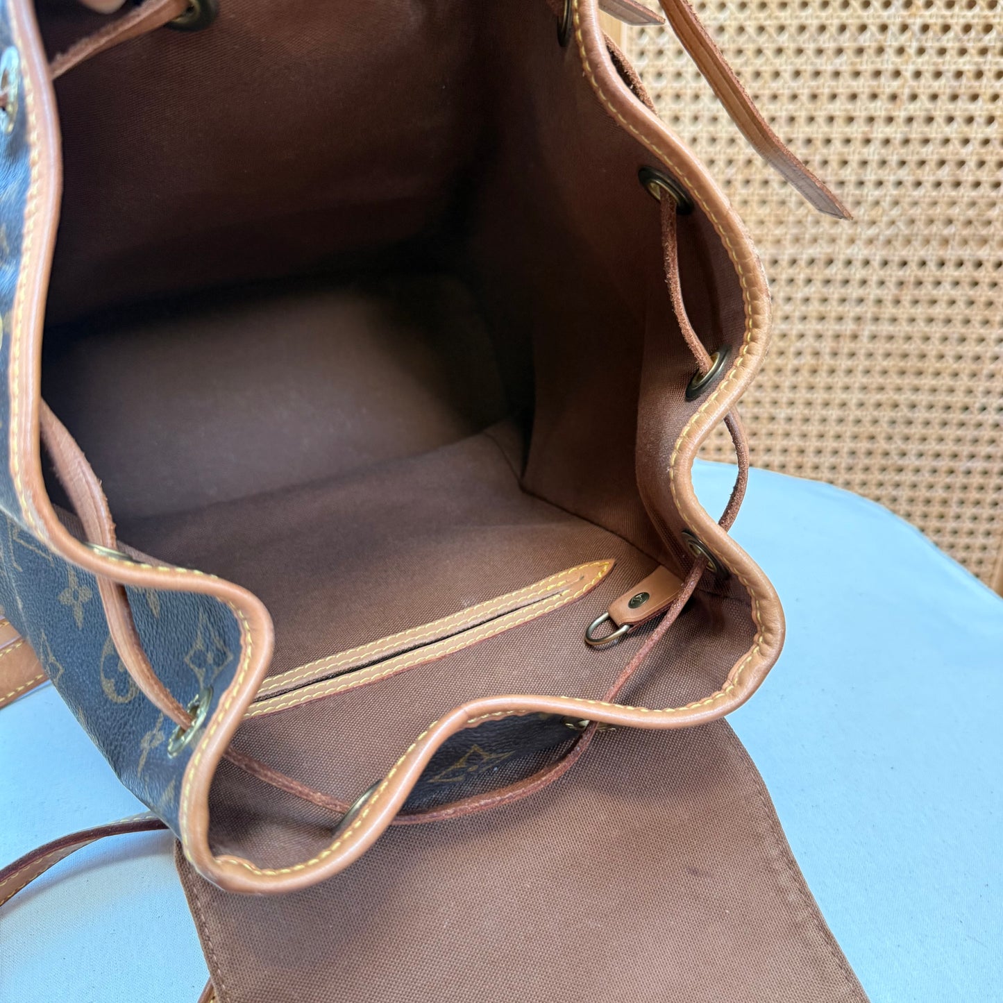 Louis Vuitton 1998 Montsouris Back Pack MM