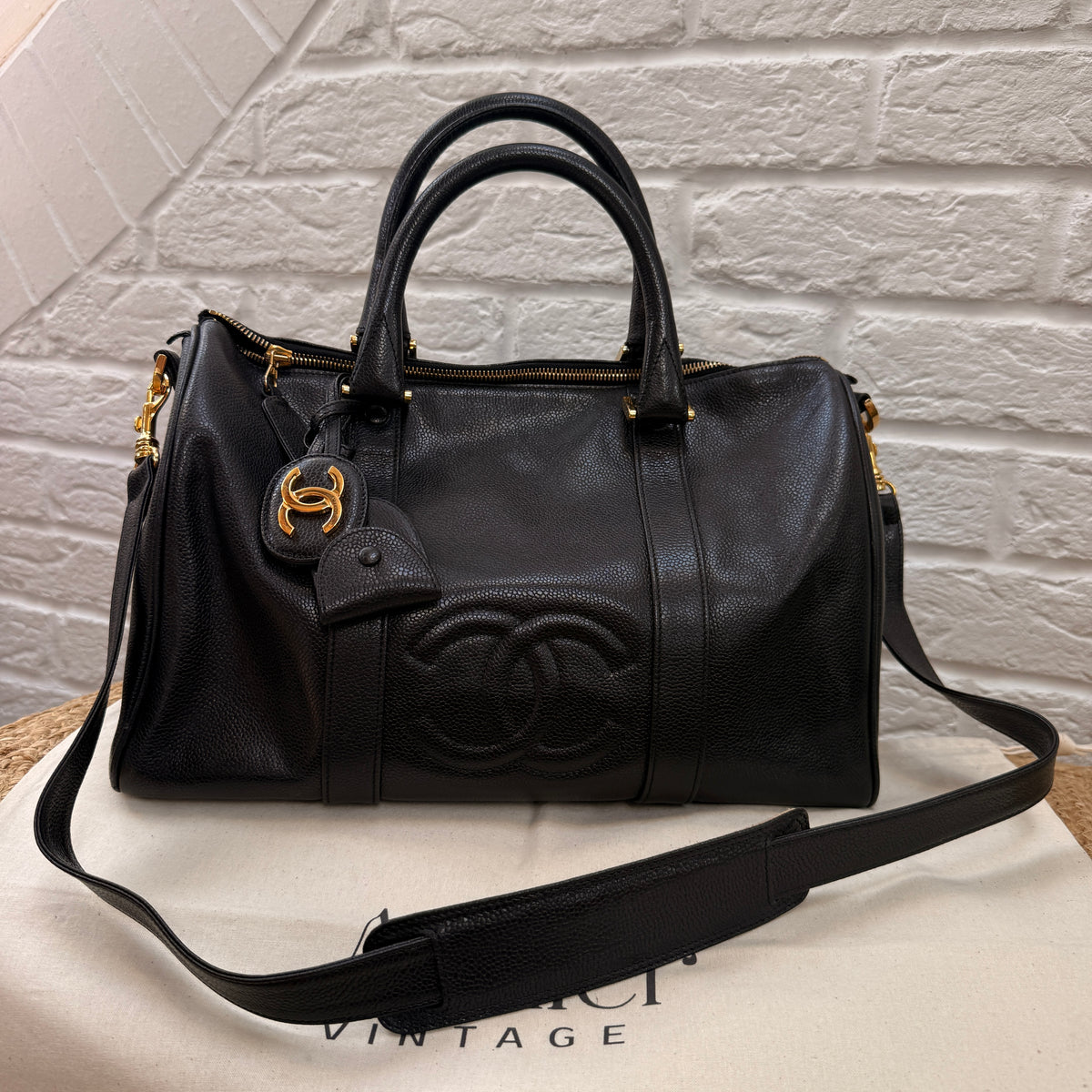 Chanel Ultra Rare 1996 Boston Bag