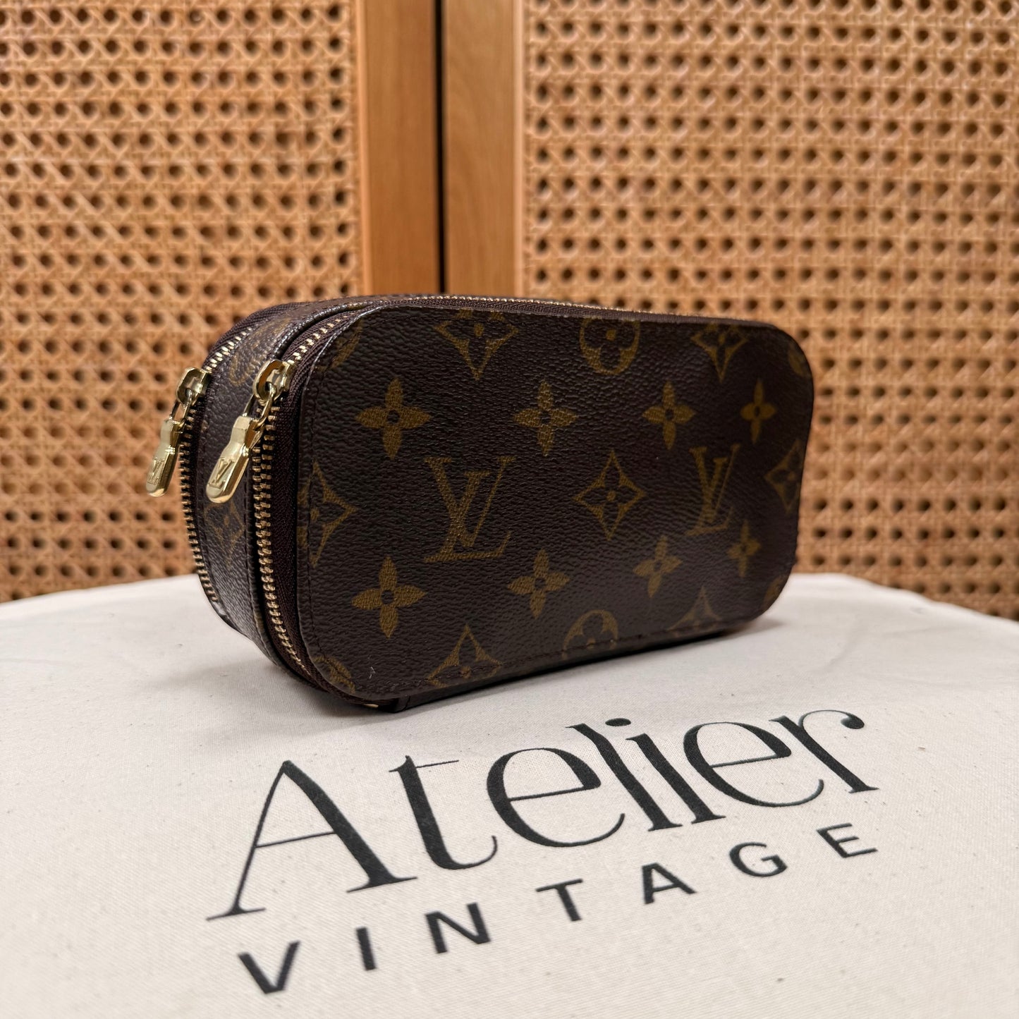 Louis Vuitton 2002 Rare Double Sided Pouch/Clutch