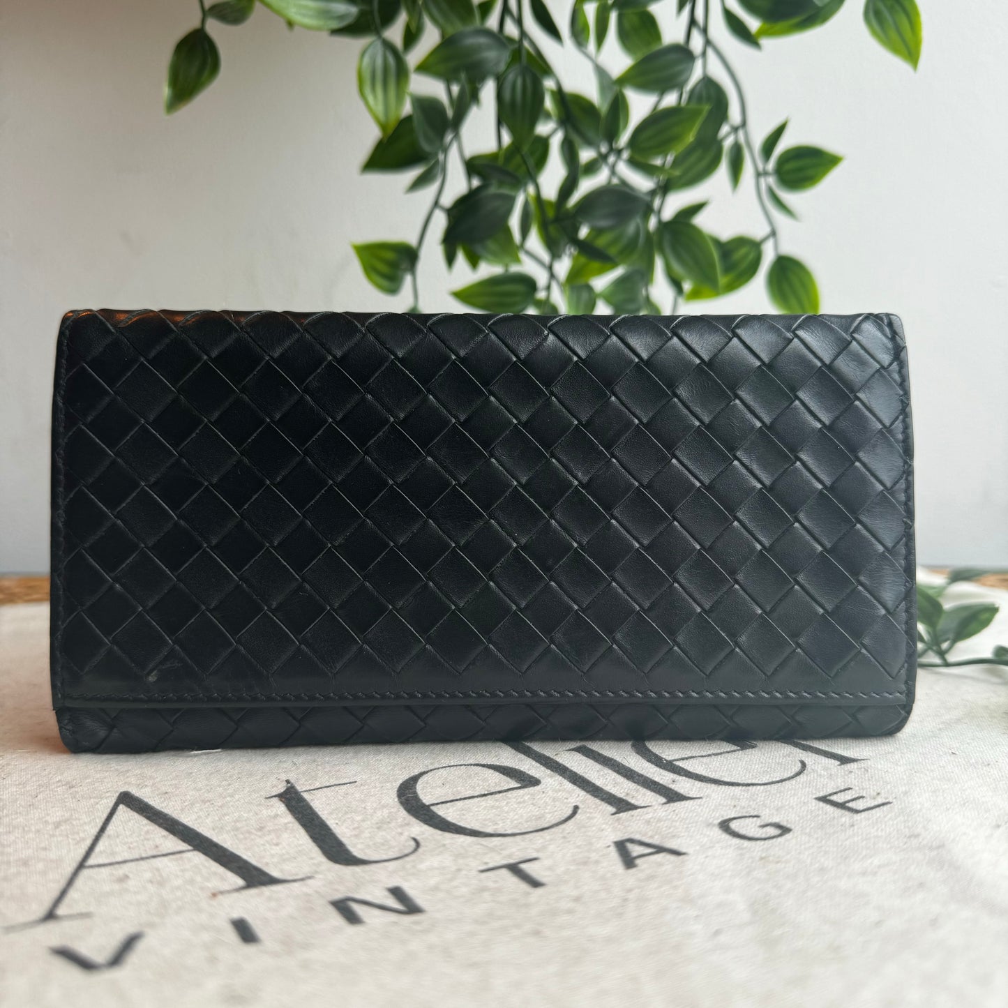 Bottega Veneta Intrecciato Long Purse