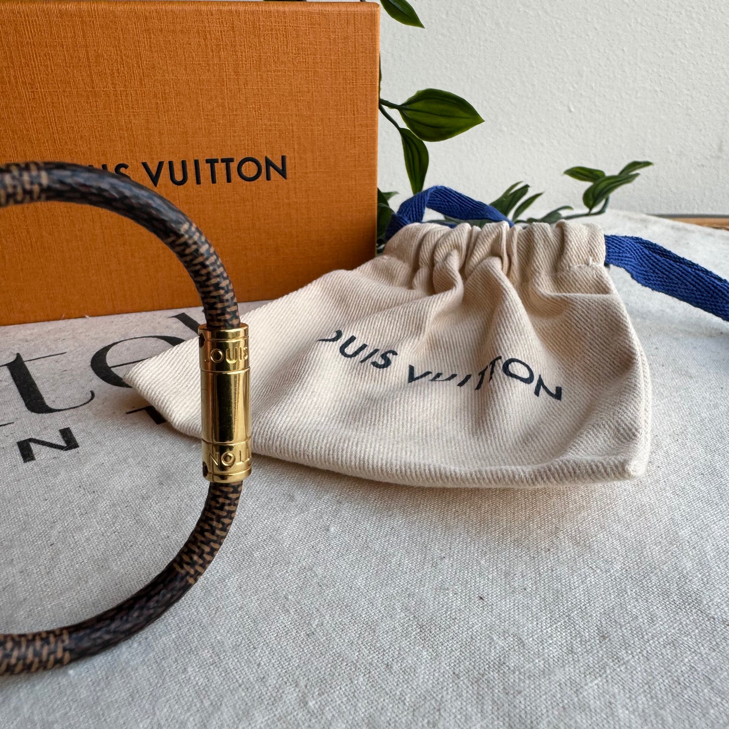 Louis Vuitton Keep It Bracelet Damier Ebene