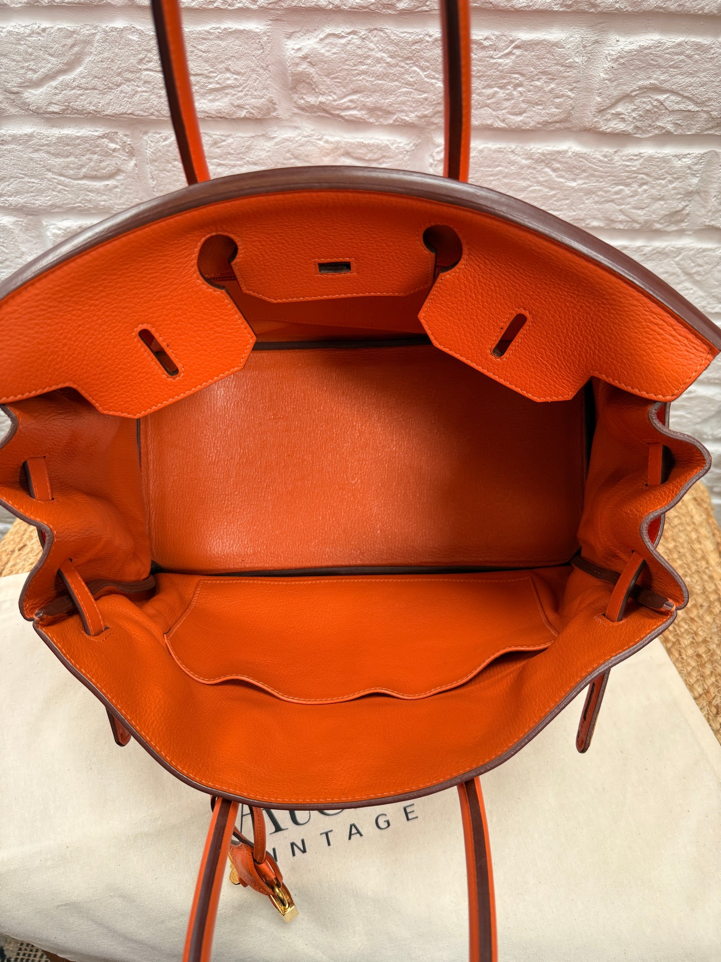 Hermes Birkin 35 Clemence Leather 2011